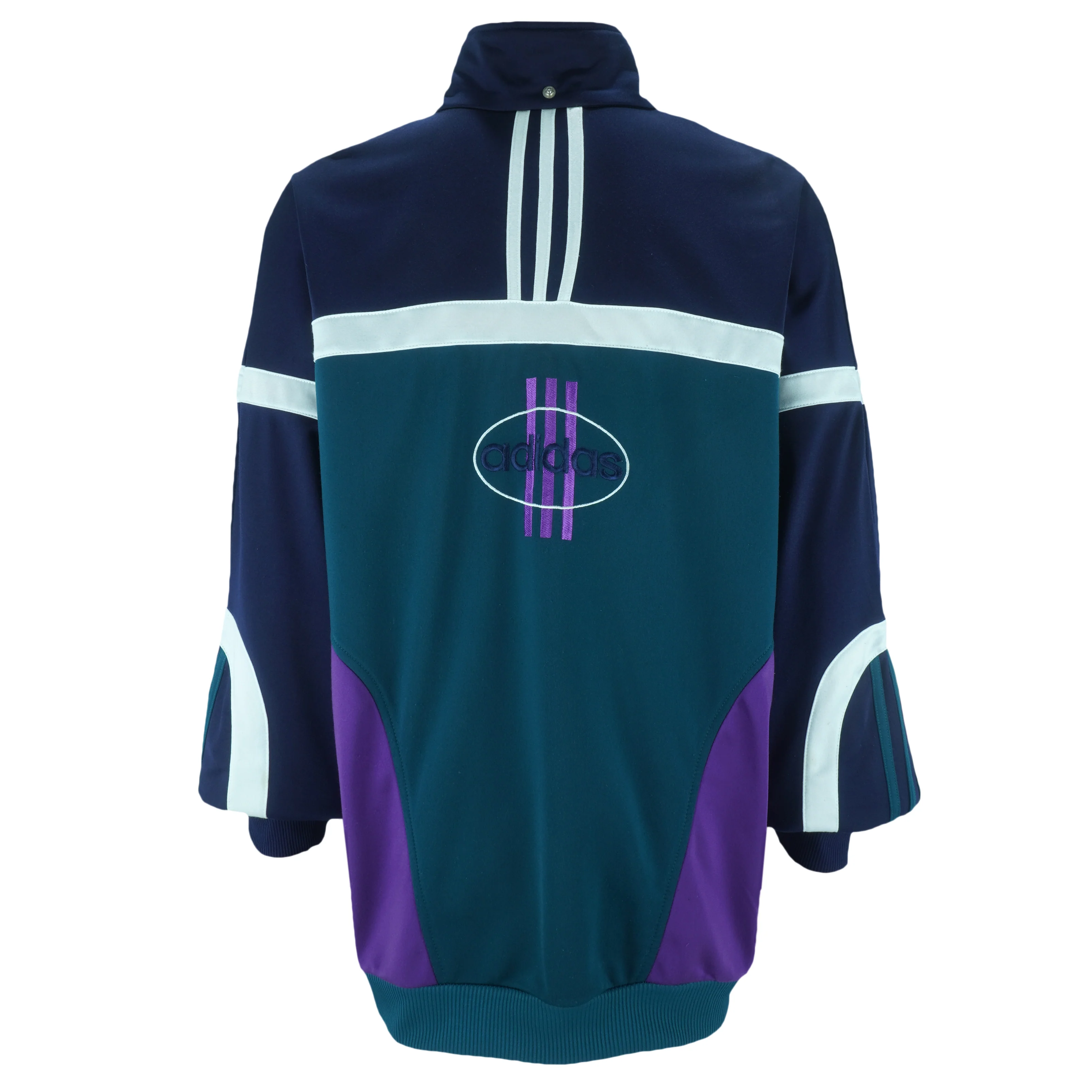 Adidas - Blue Colorway Sports Track Jacket 1990s X-Large - Image 2