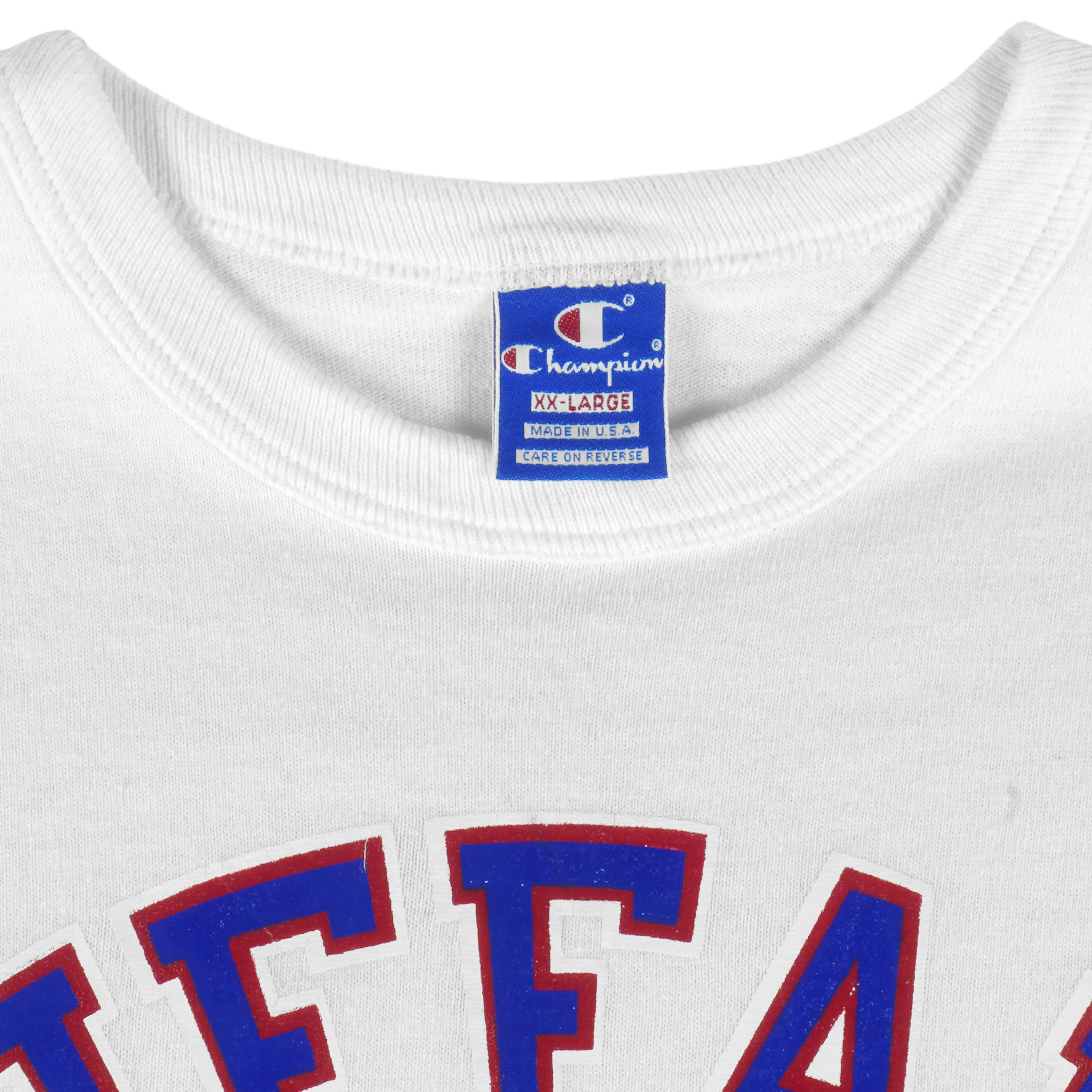 Champion - Buffalo Bills Single Stitch T-Shirt 1990s XX-Large - Image 4