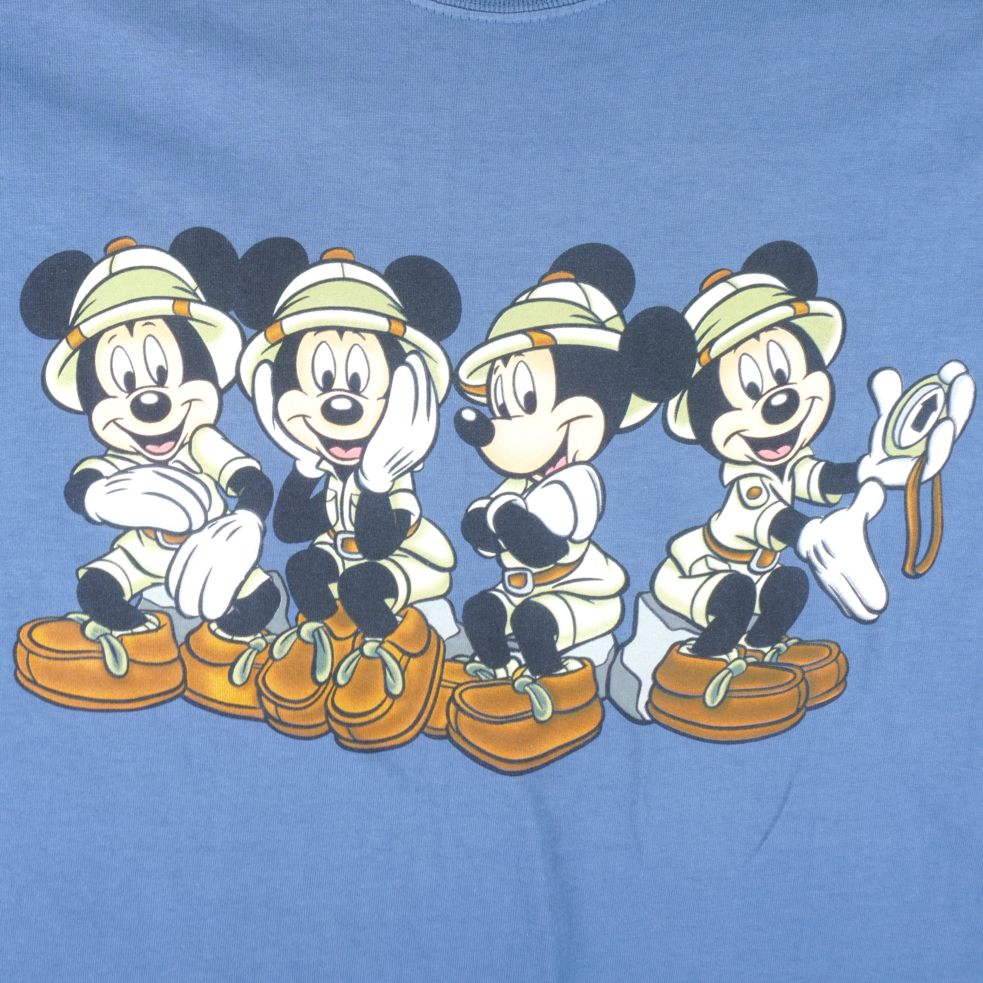 Disney - Mickey Animal Kingdom T-Shirt 1990s X-Large - Image 3