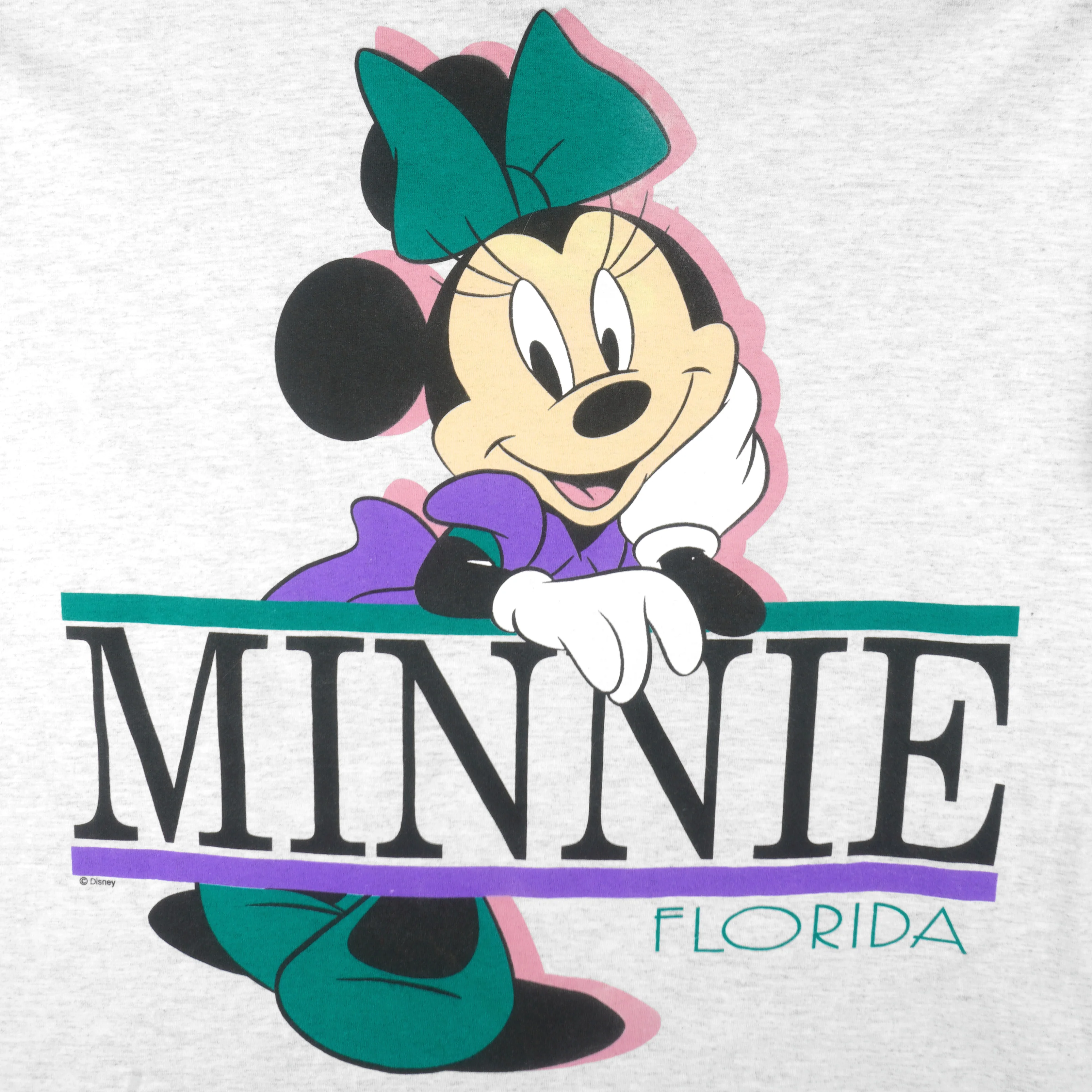 Disney (Sherrys) - Minnie Mouse Florida Deadstock T-Shirt 1990s Large - Image 3