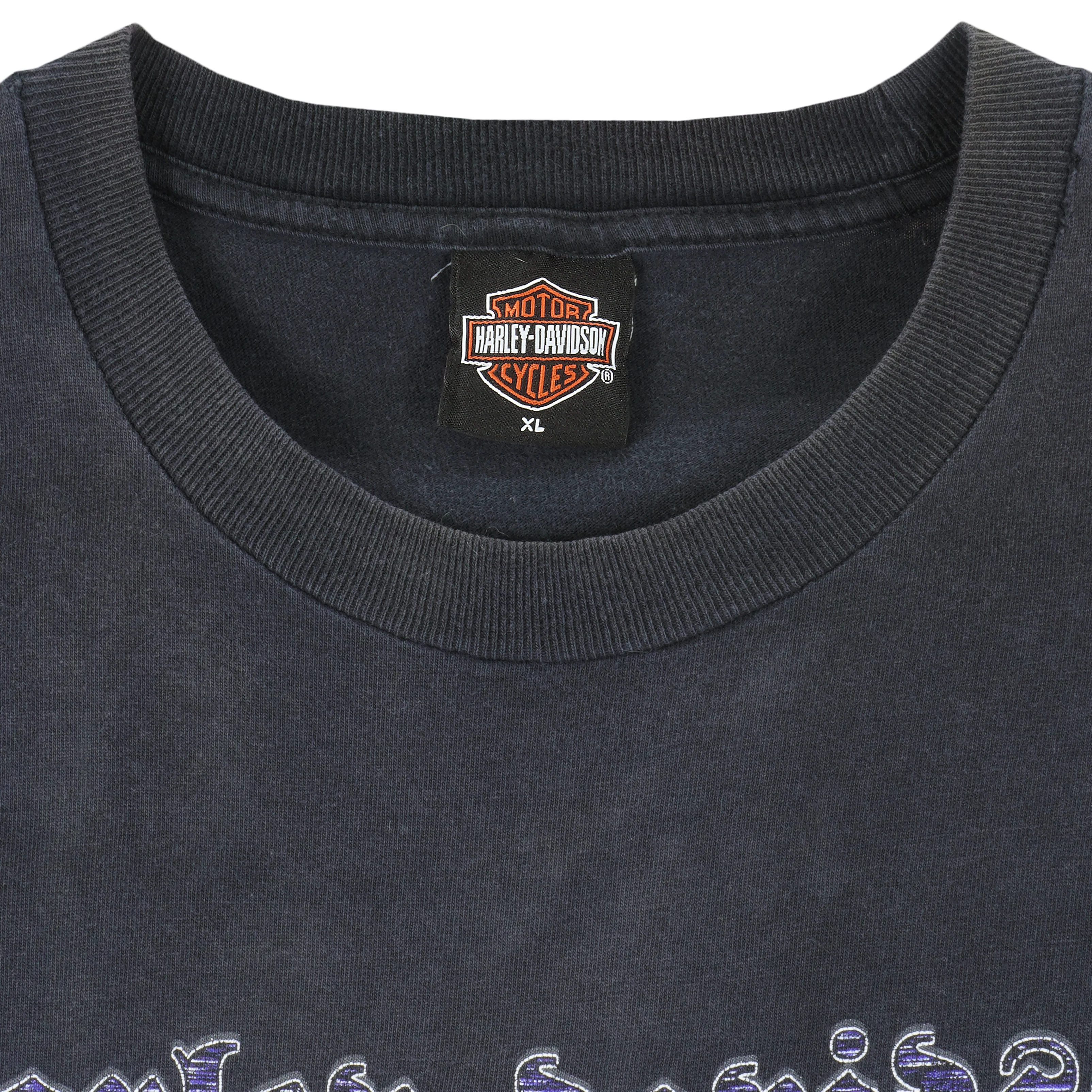 Harley Davidson - New Orleans, Louisiana T-Shirt 1990s X-Large - Image 4