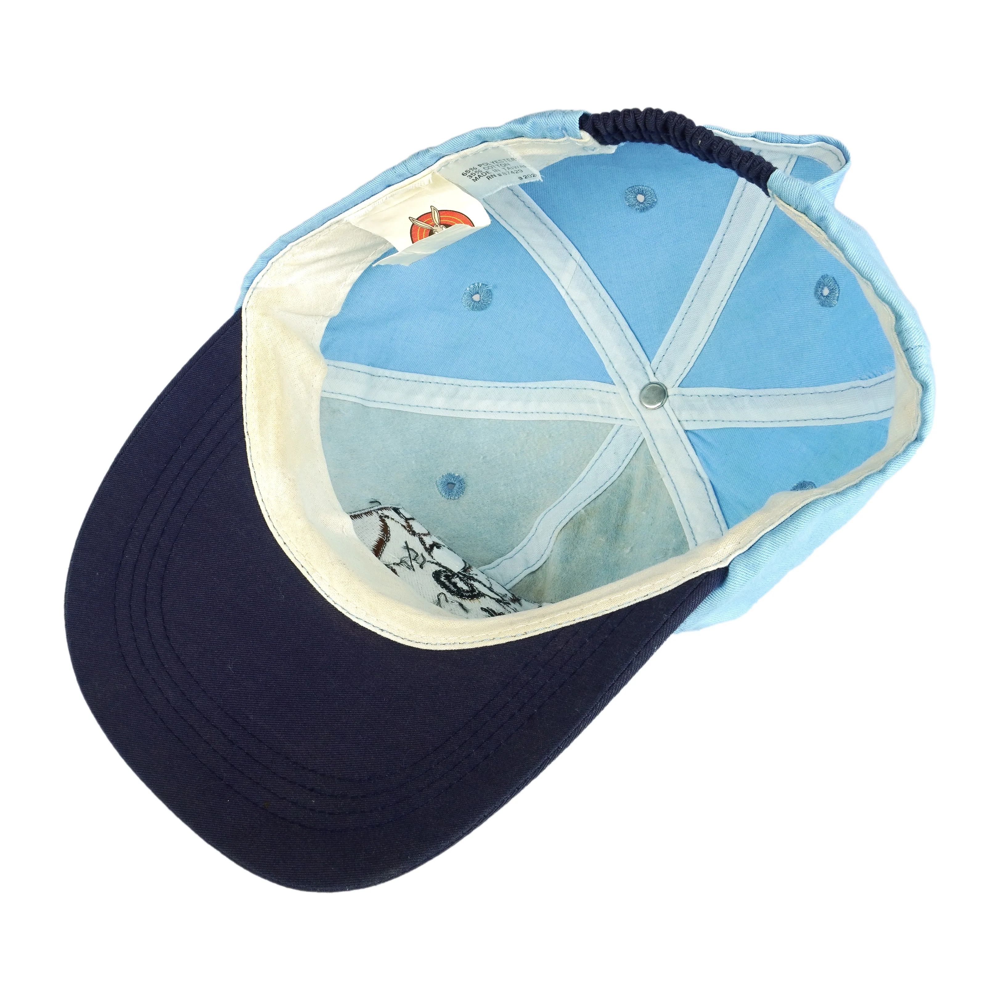 Looney Tunes - Taz Embroidered Fitted Hat 1990s - Image 4