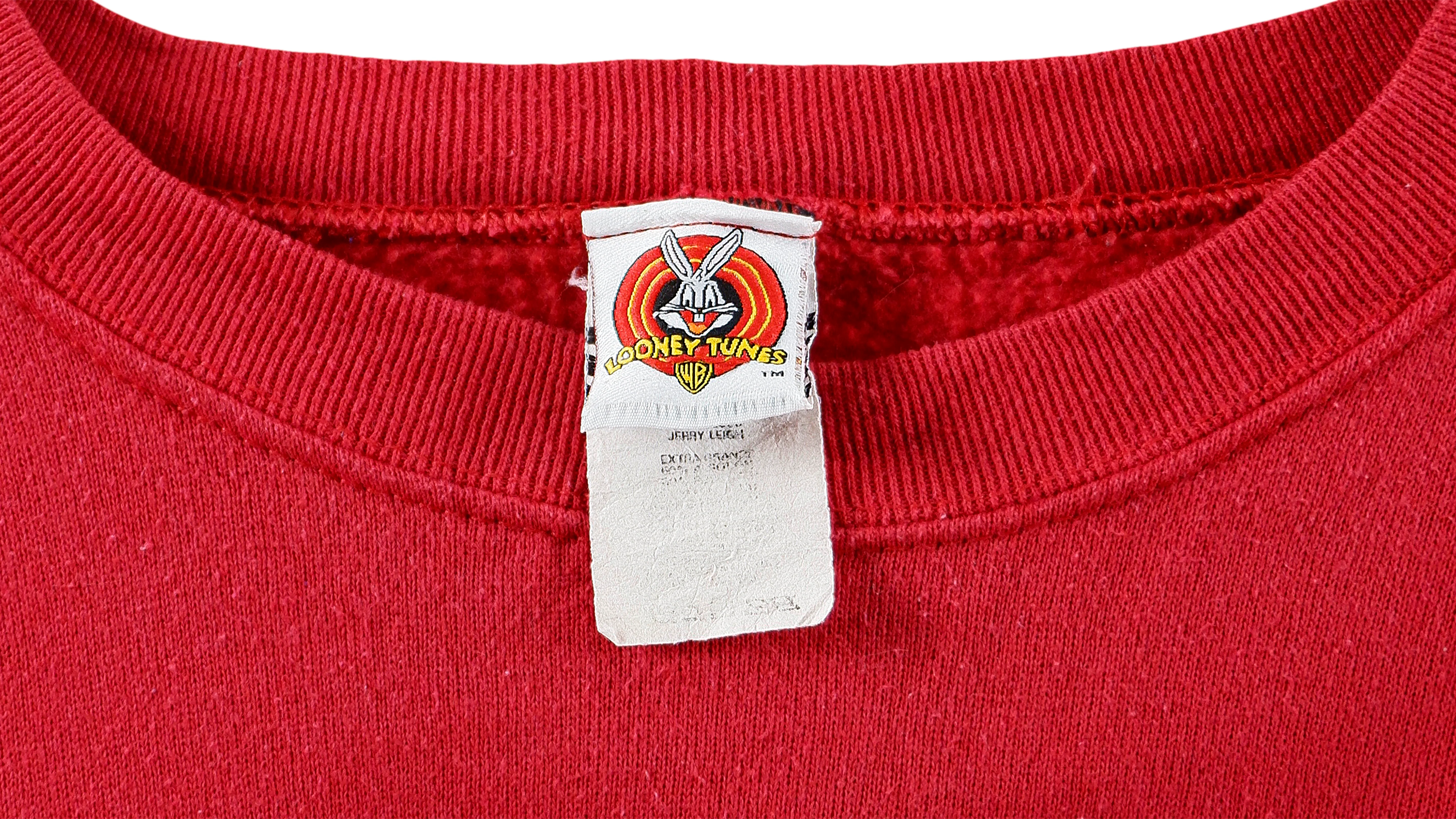 Looney Tunes - Tweety Spell-Out Printed Sweatshirt 1990s X-Large - Image 3