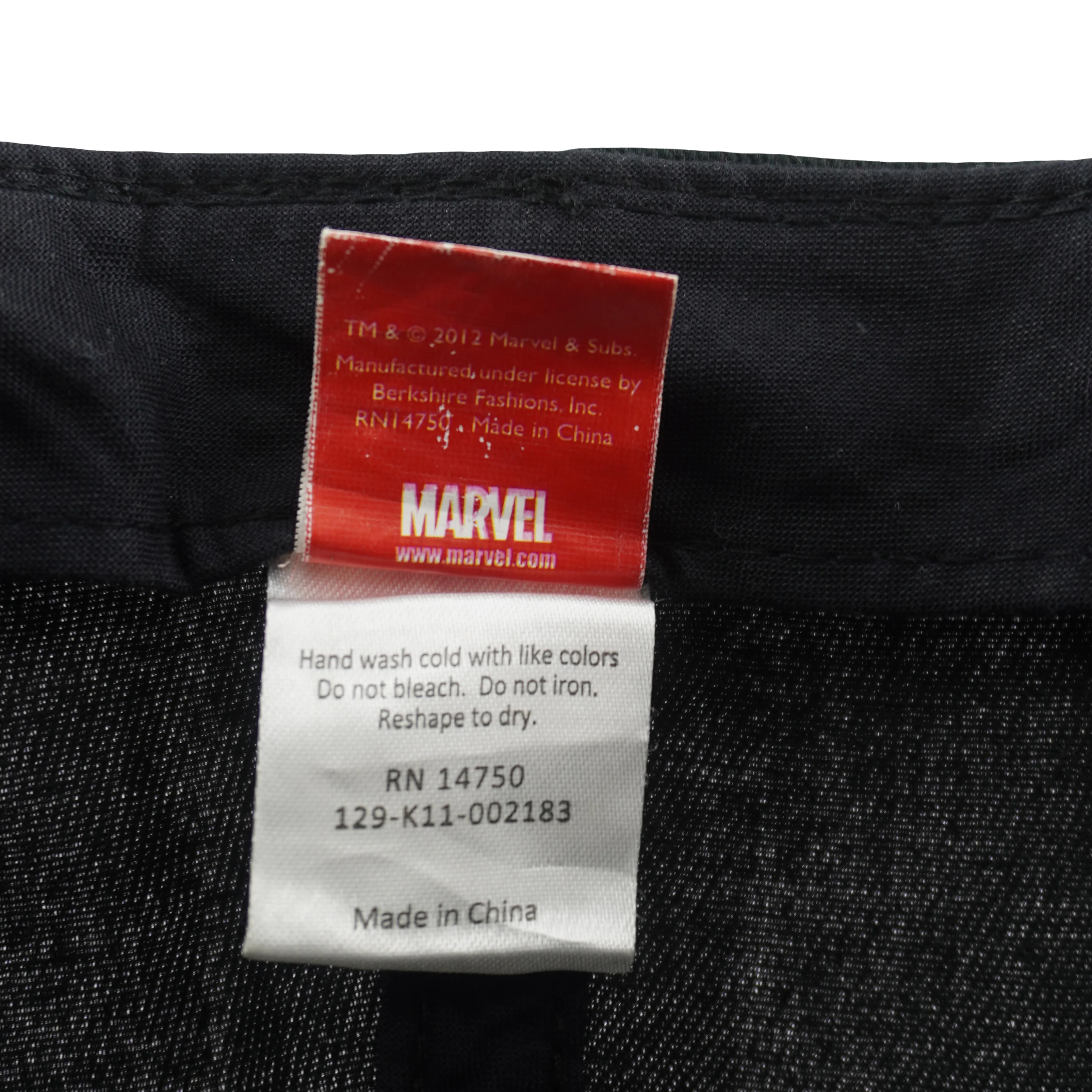 Marvel - Spider-Man Embroidered Strap back Hat 2012 OSFM Youth - Image 7