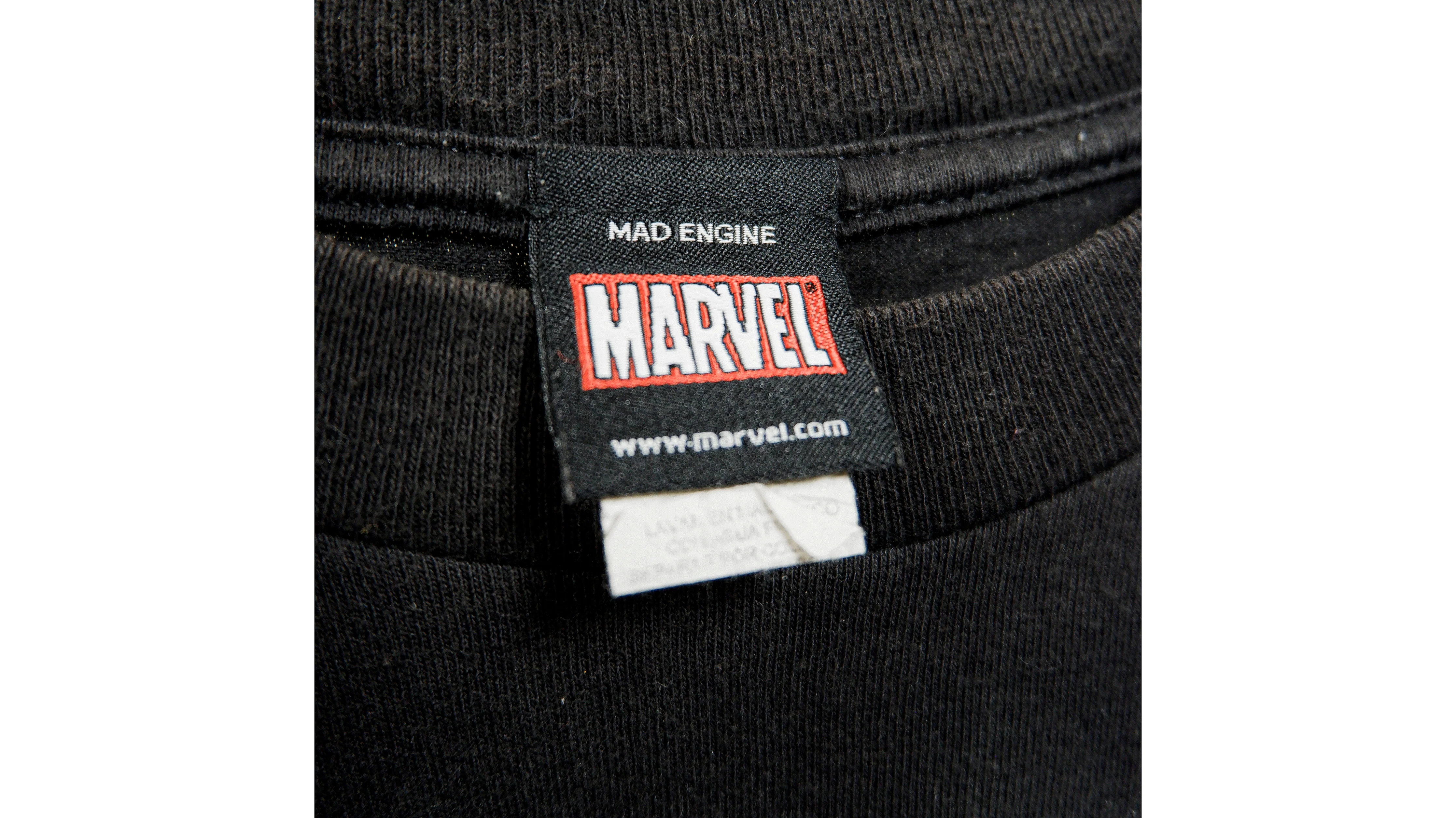 Marvel - Wolverine Printed Black T-Shirt 1990s Large - Image 3
