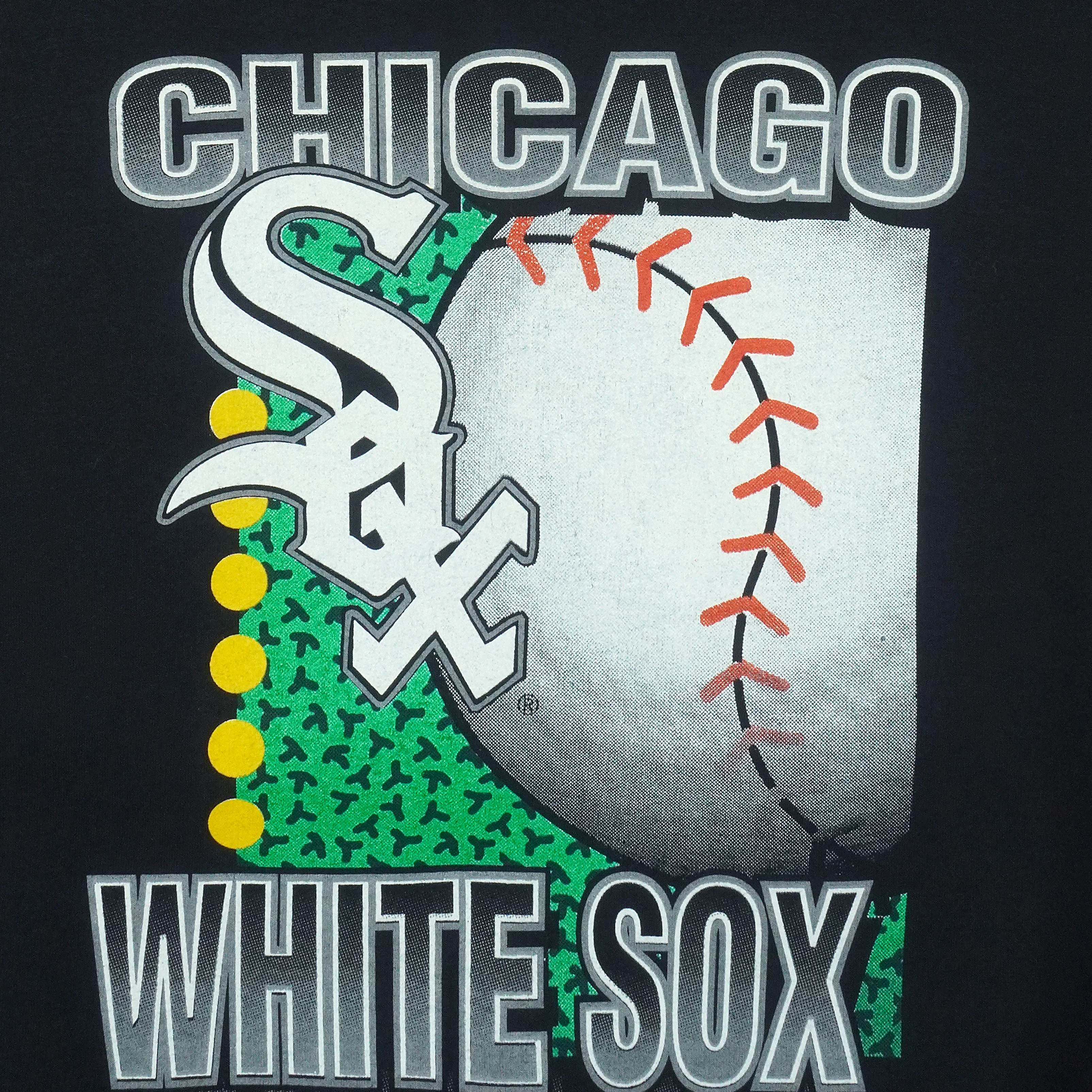 MLB (Hanes) - Chicago White Sox Crew Neck Sweatshirt 1997 X-Large - Image 4