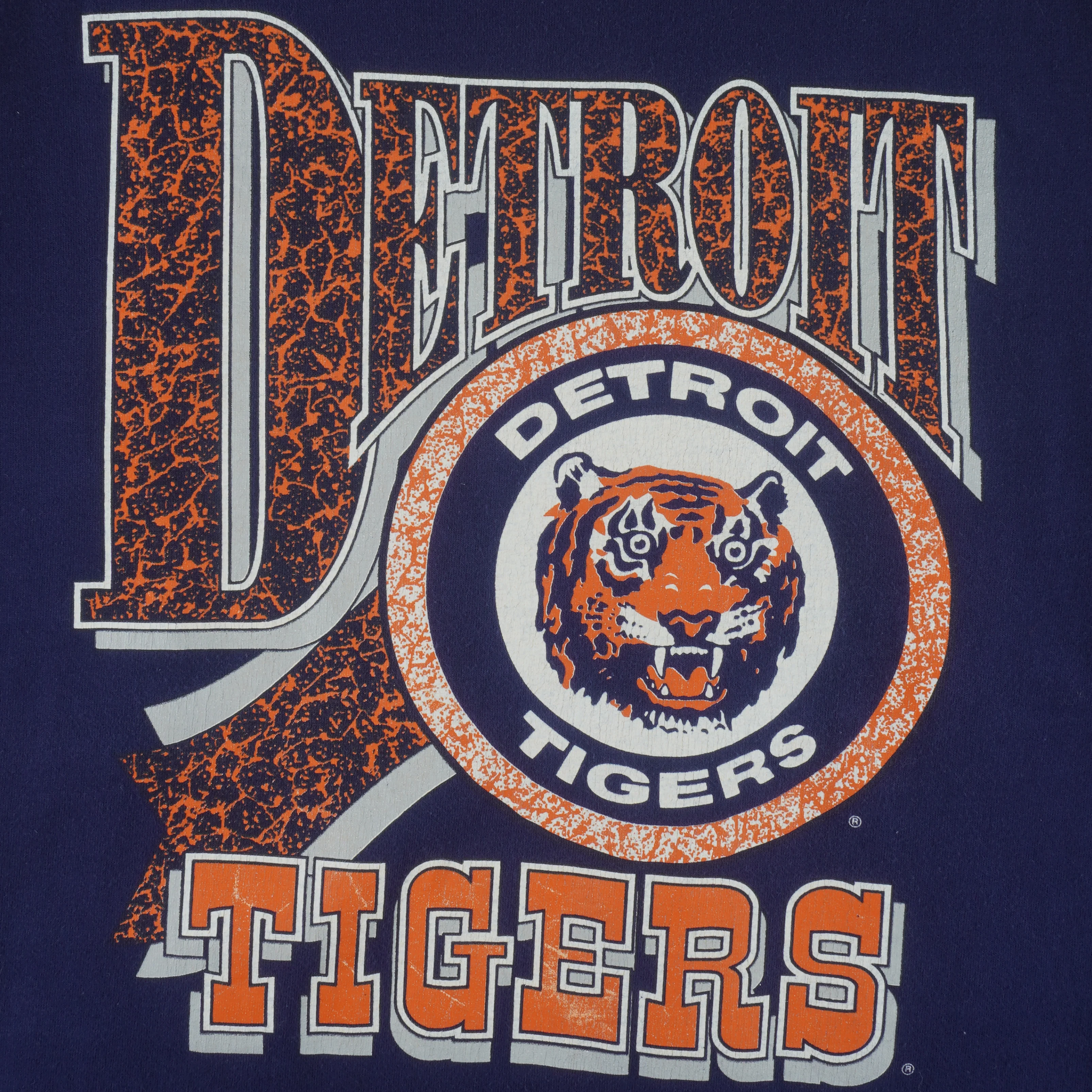 MLB (Henry Aaron) - Detroit Tigers Single Stitch T-Shirt 1993 X-Large - Image 3