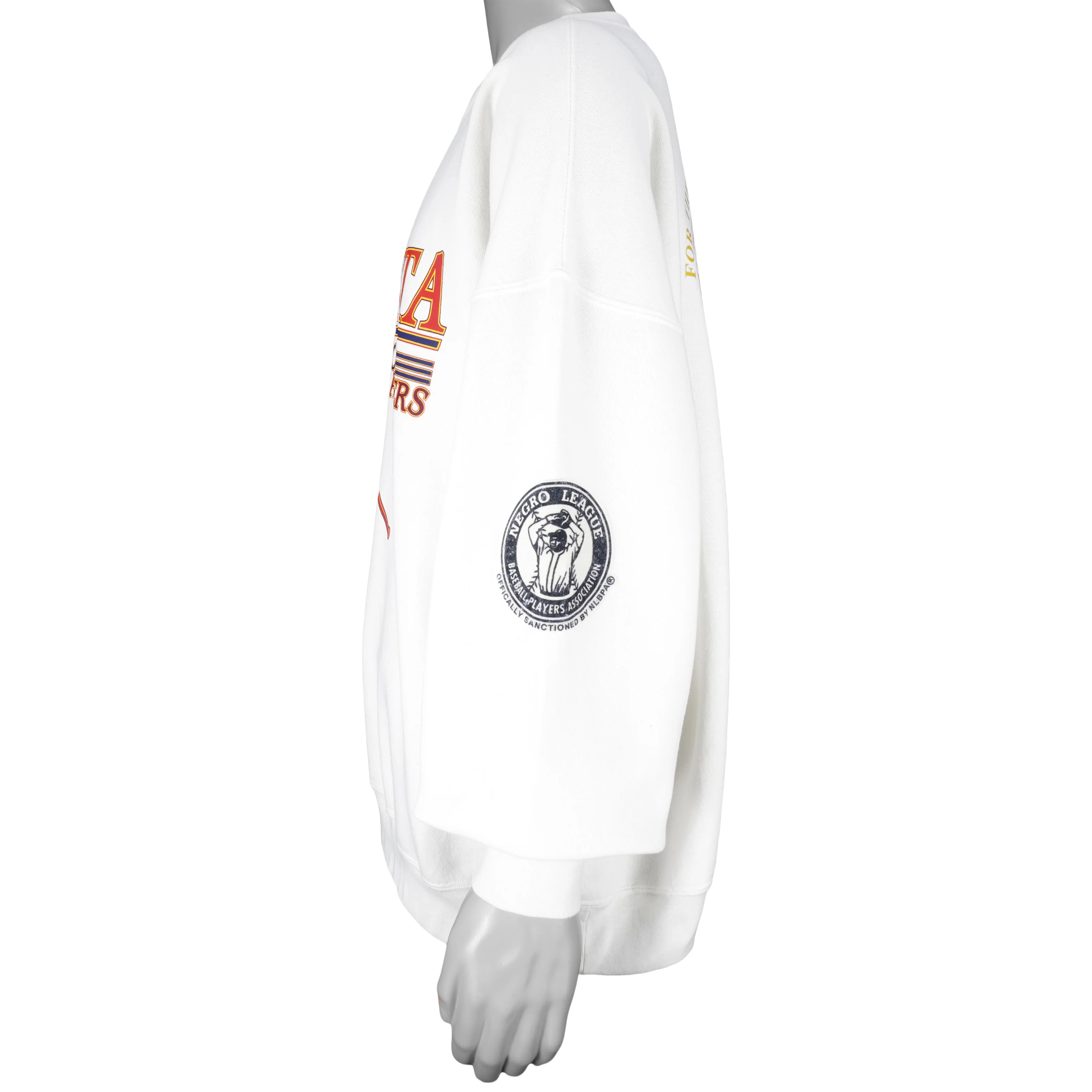 MLB (HL Miller Gold) - The Negro Leagues Atlanta Black Crackers Sweatshirt 1990s XX-Large - Image 3
