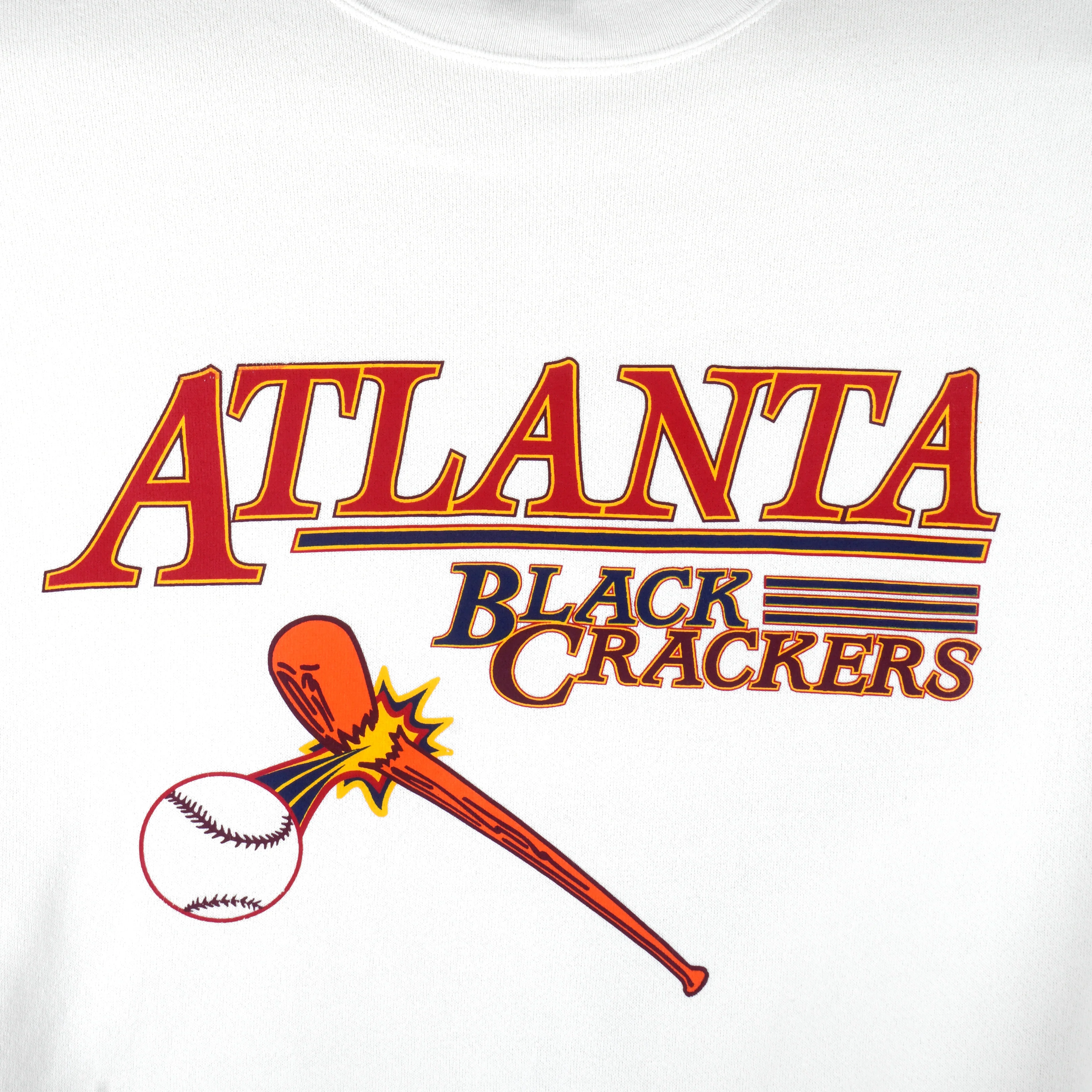 MLB (HL Miller Gold) - The Negro Leagues Atlanta Black Crackers Sweatshirt 1990s XX-Large - Image 4