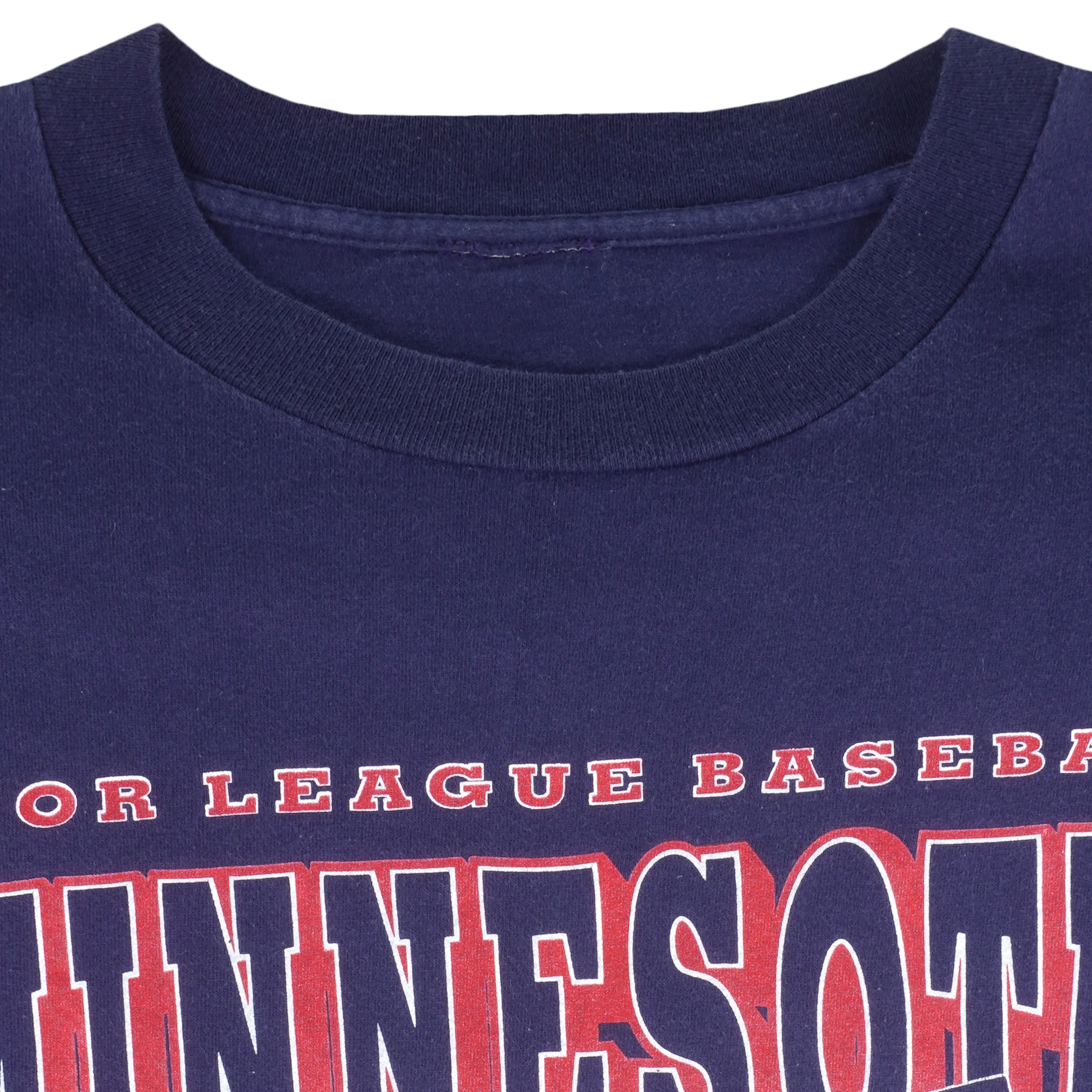 MLB (Joy Athletic) - Minnesota Twins Kirby Puckett Player's Stat T-Shirt 1996 Large - Image 4