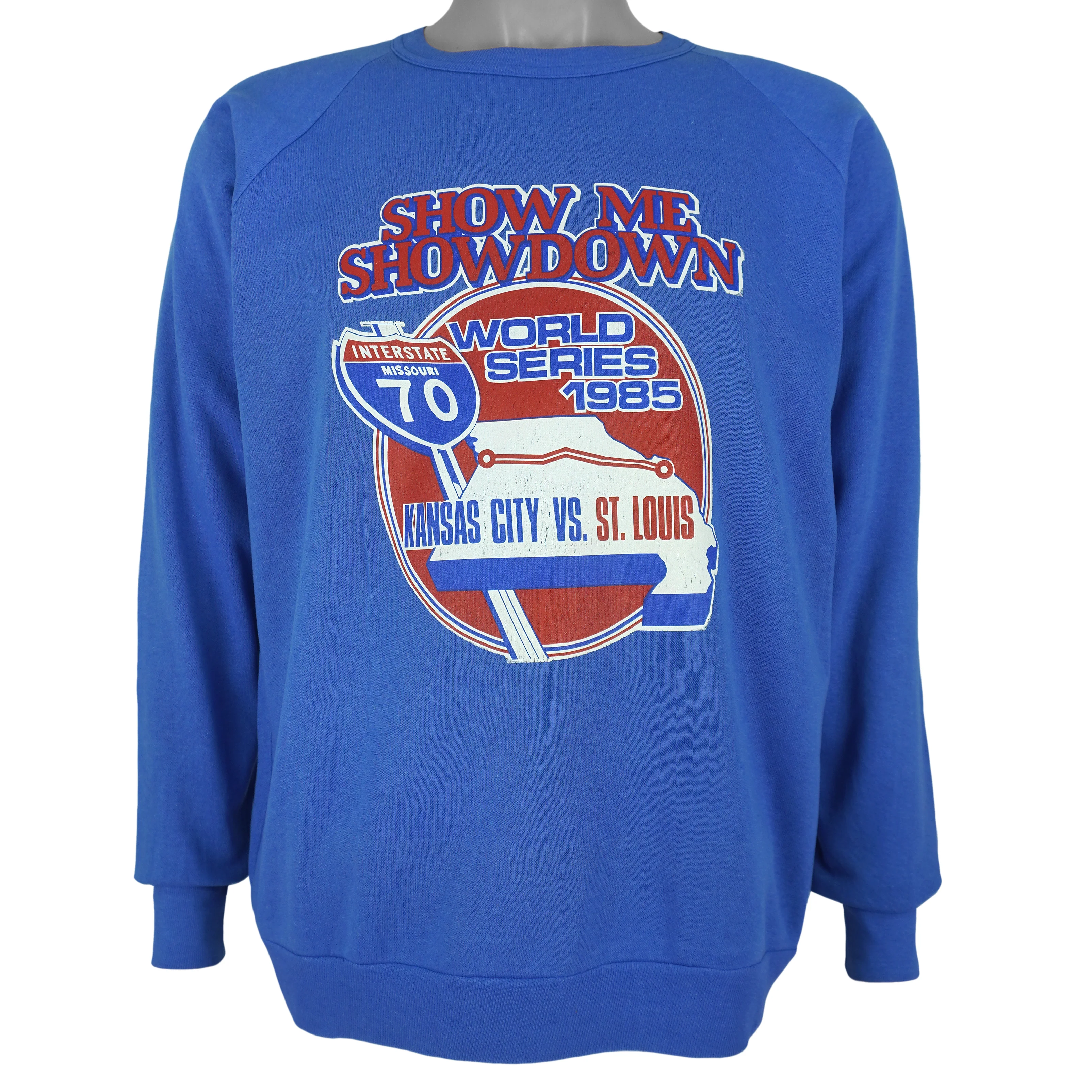 MLB - Kansas City Royals VS St. Louis Cardinals Matchups Sweatshirt 1985 Medium