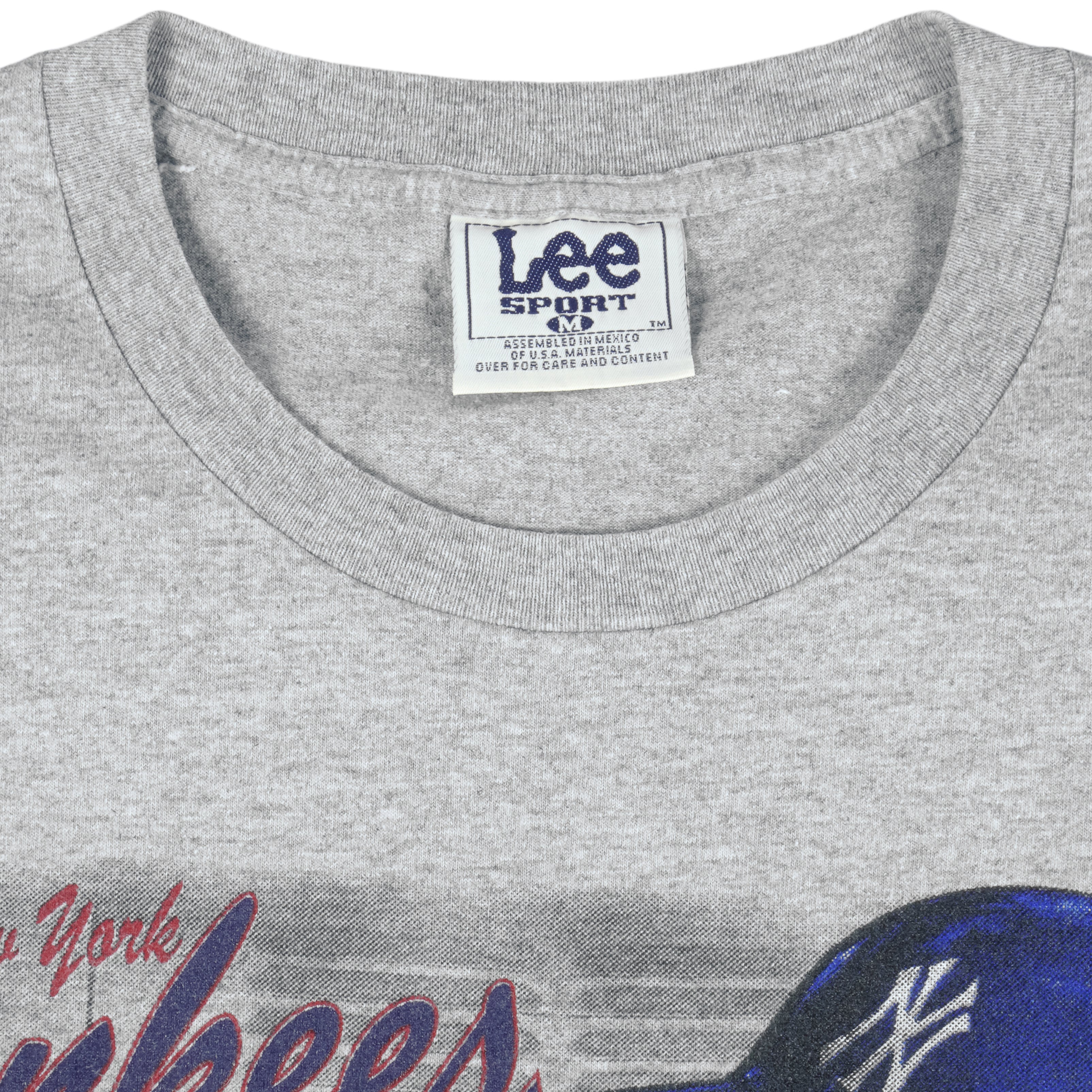 MLB (Lee) - New York Yankees Locker Room T-Shirt 1990s Medium - Image 4