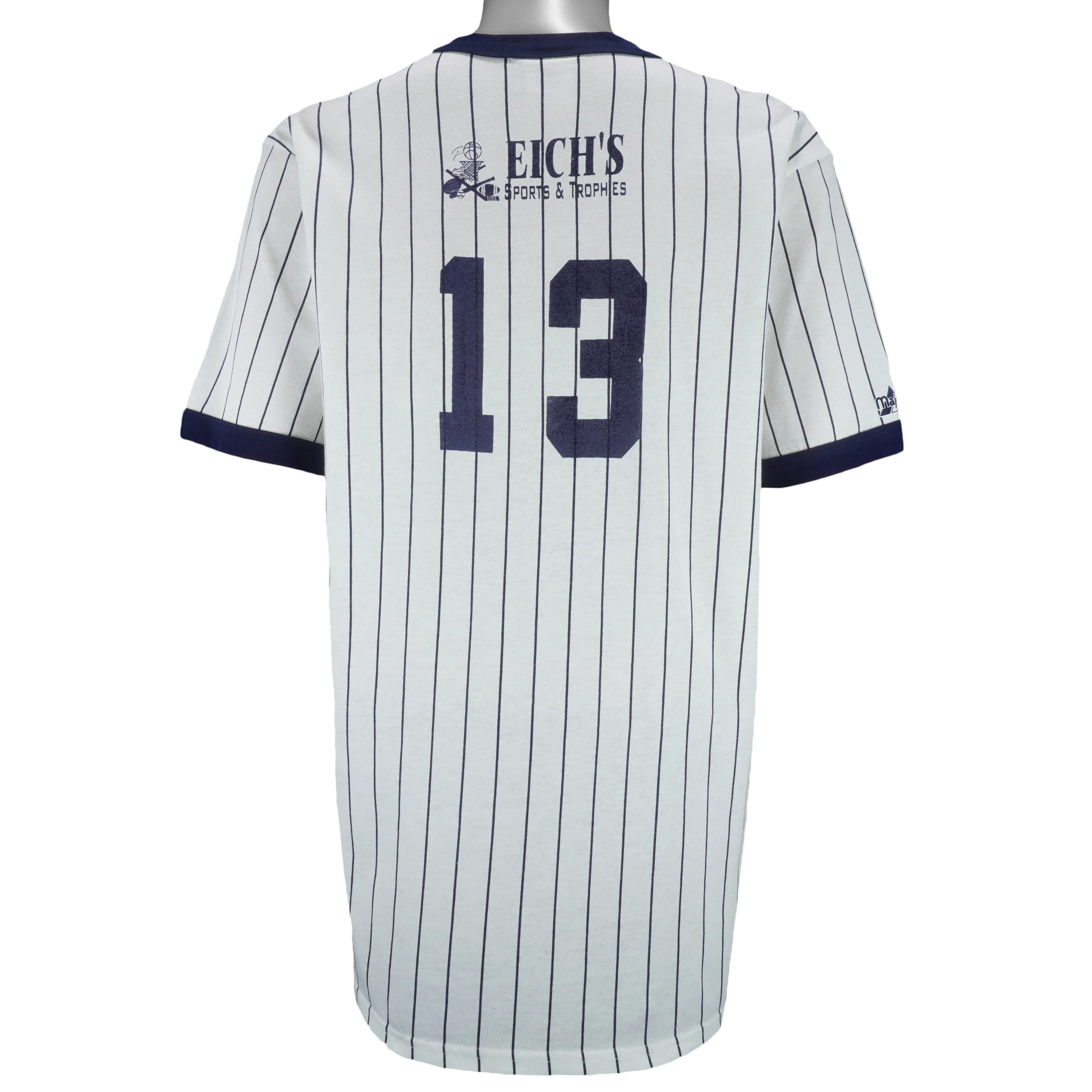 MLB (Majestic) - Milwaukee Brewers No. 13 T-Shirt 1990s X-Large - Image 2