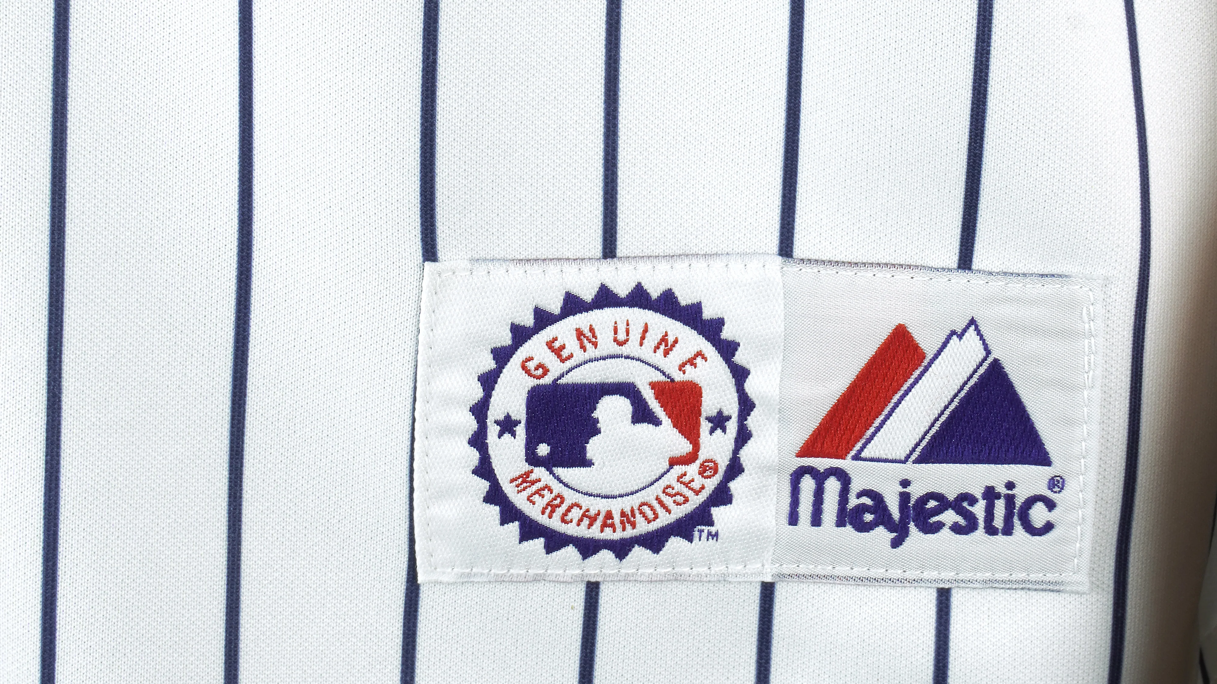 MLB (Majestic) - New York Yankees Pinstripe Baseball Jersey 1990s XX-Large - Image 3