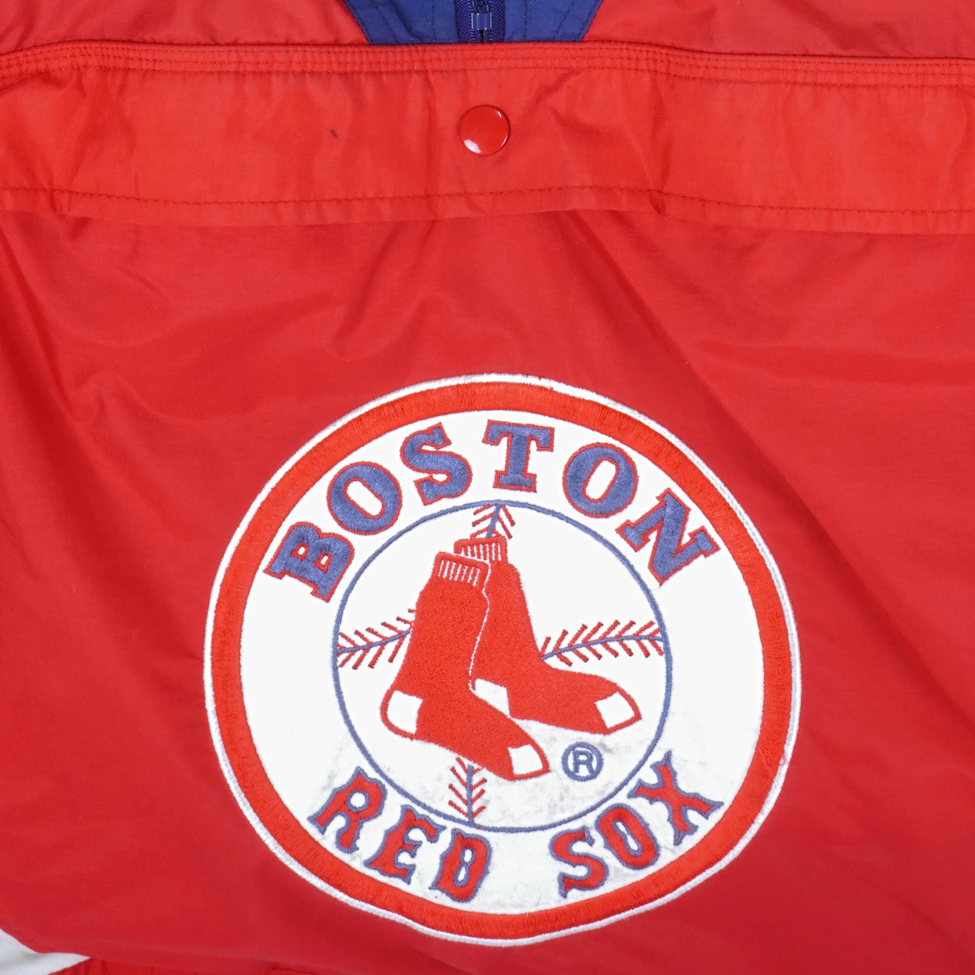 MLB (Nutmeg) - Boston Red Sox Windbreaker 1990s Large - Image 3