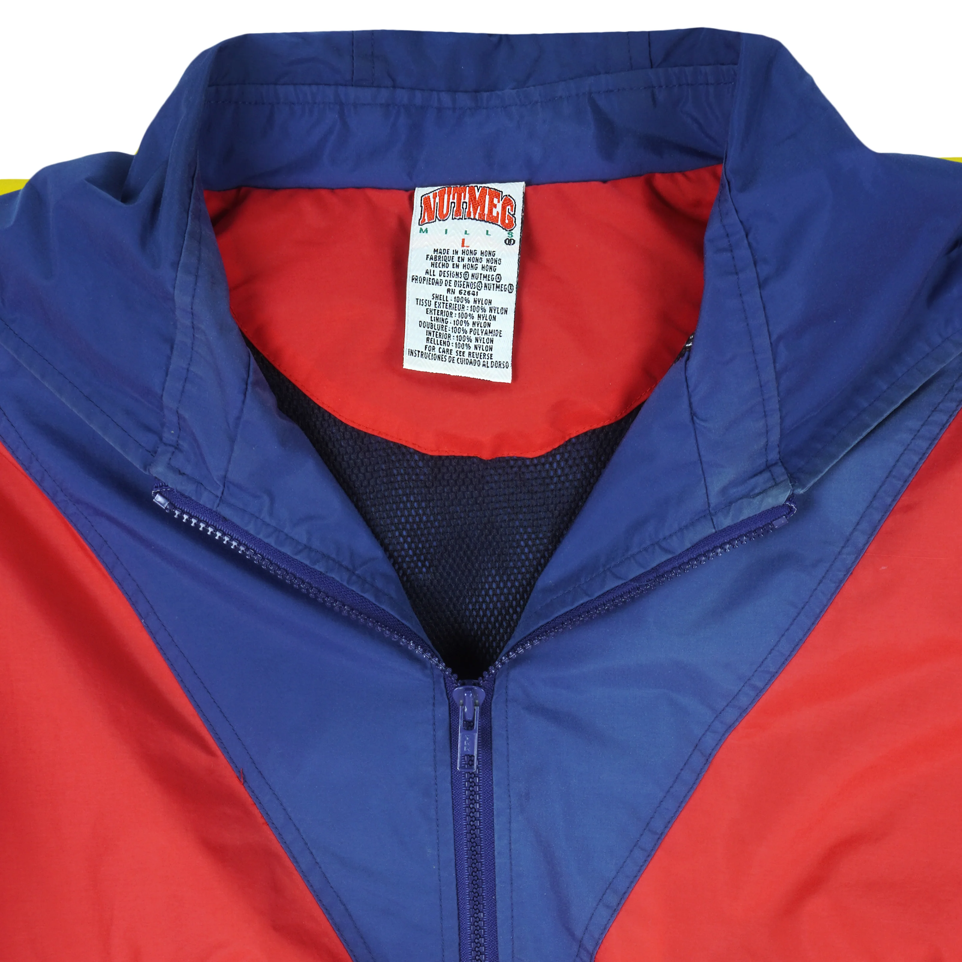 MLB (Nutmeg) - Boston Red Sox Windbreaker 1990s Large - Image 4