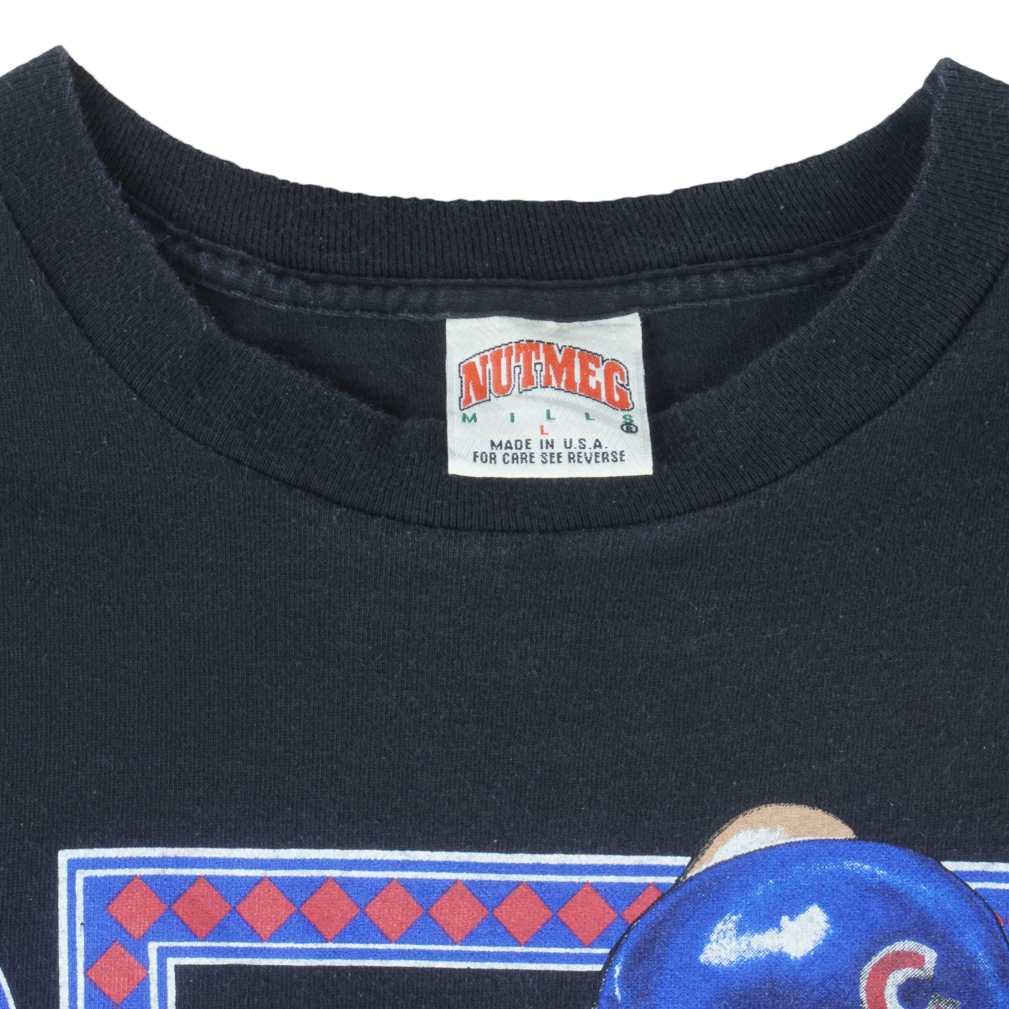 MLB (Nutmeg) - Chicago Cubs Ryne Sandberg Player's Stat T-Shirt 1992 Large - Image 4