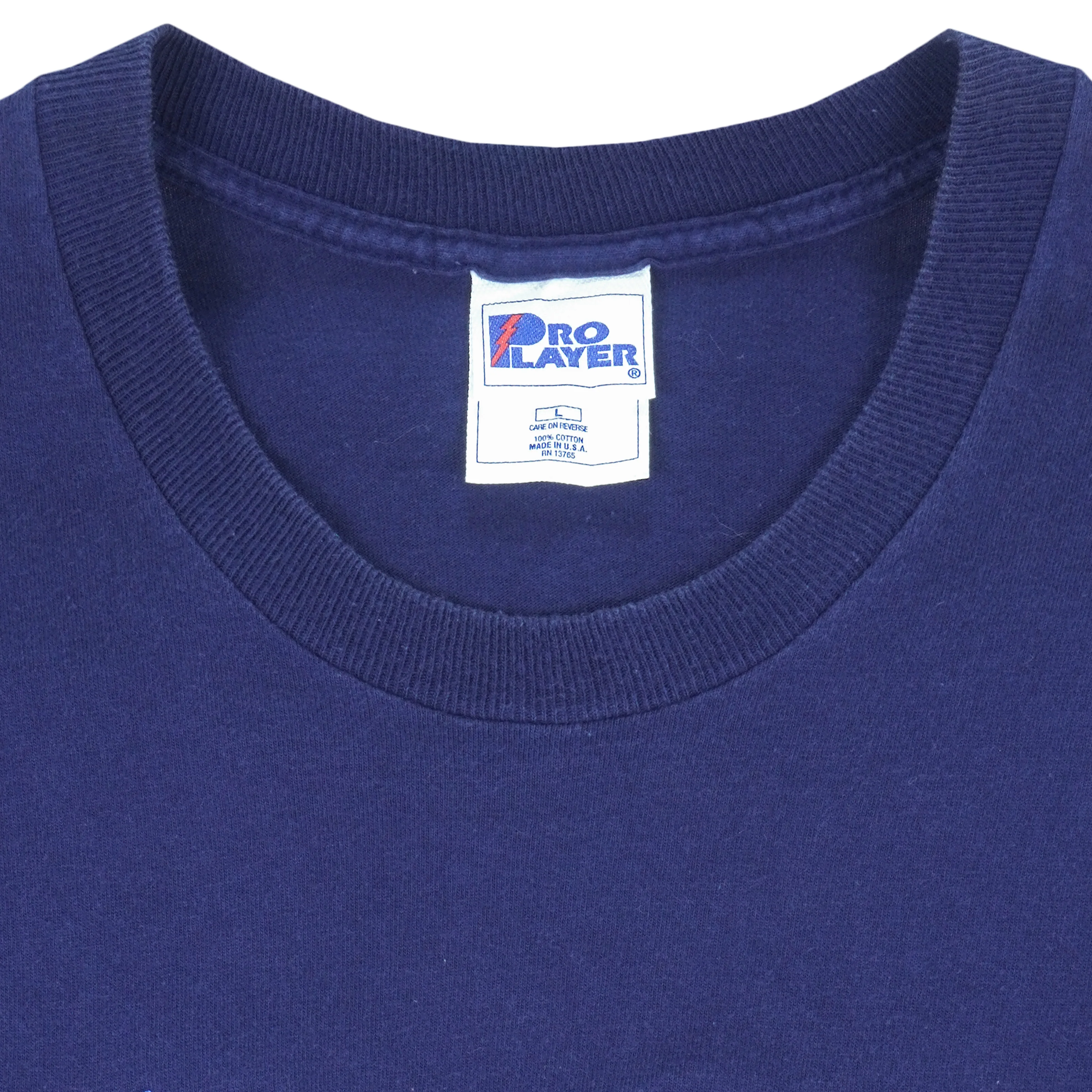 MLB (Pro Player) - San Diego Padres Embroidered Single Stitch T-Shirt 1997 Large - Image 4