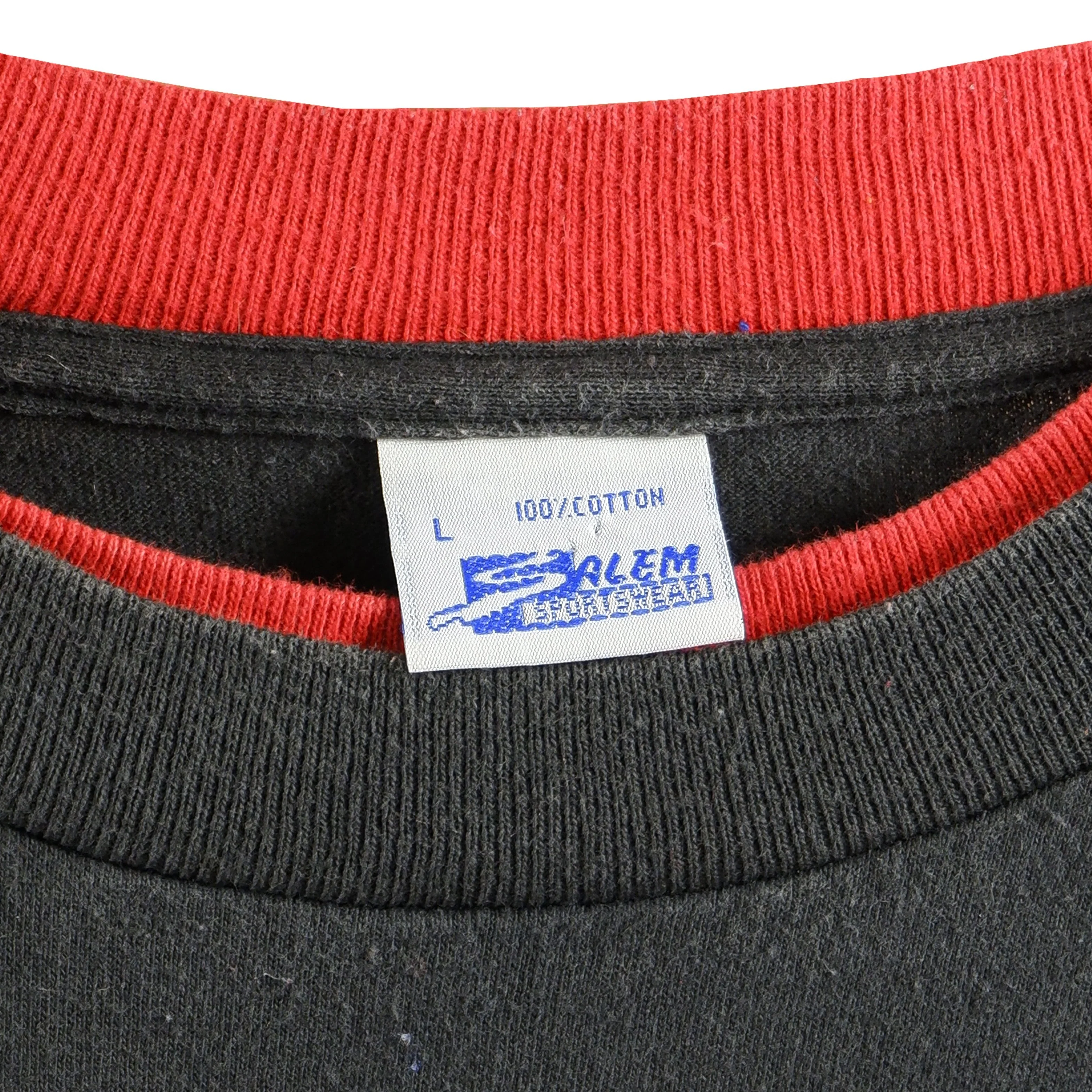 MLB (Salem) - Cincinnati Reds Roll Em Ups T-Shirt 1990s Medium - Image 3