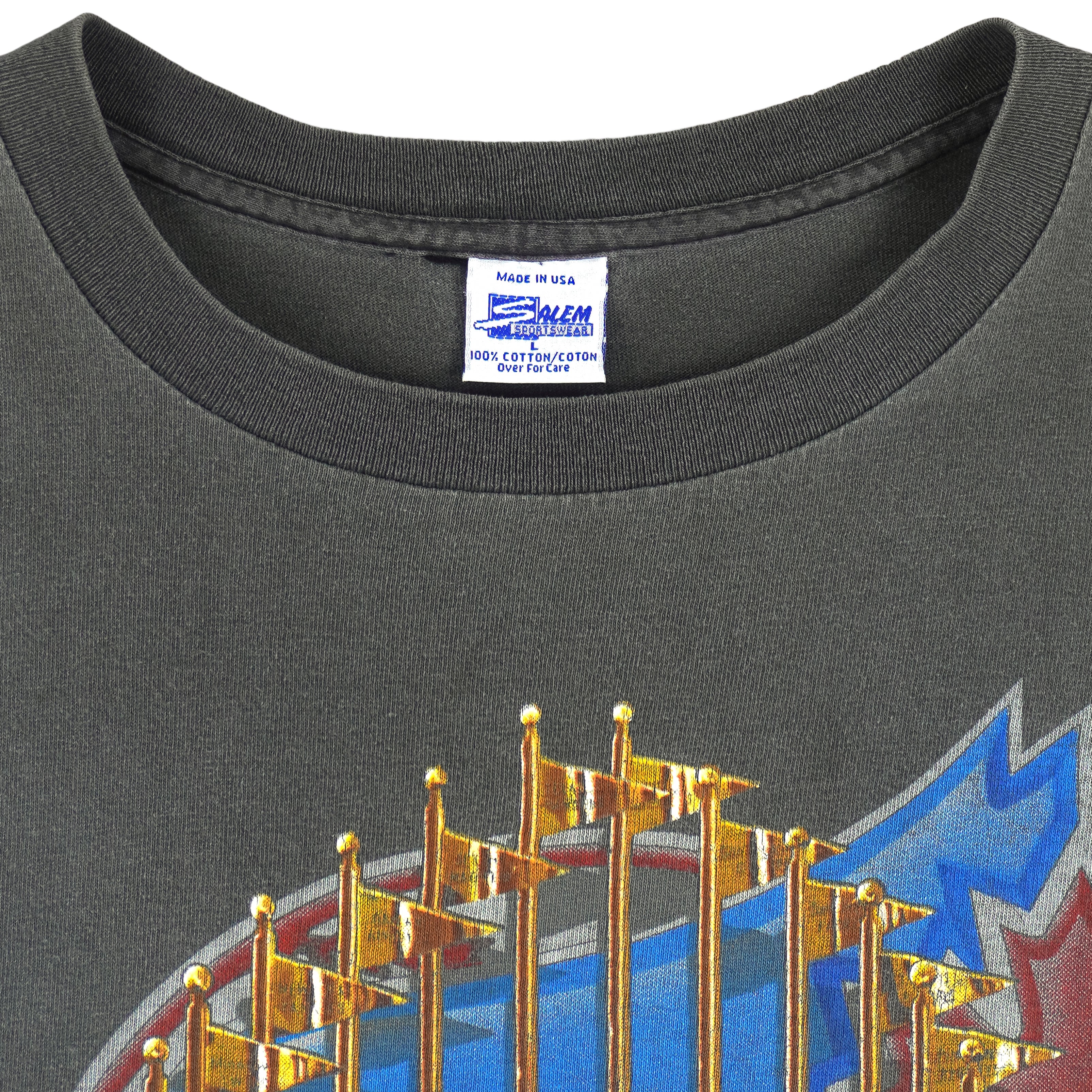 MLB (Salem) - Toronto Blue Jays Champions Trophy T-Shirt 1992 Large - Image 4