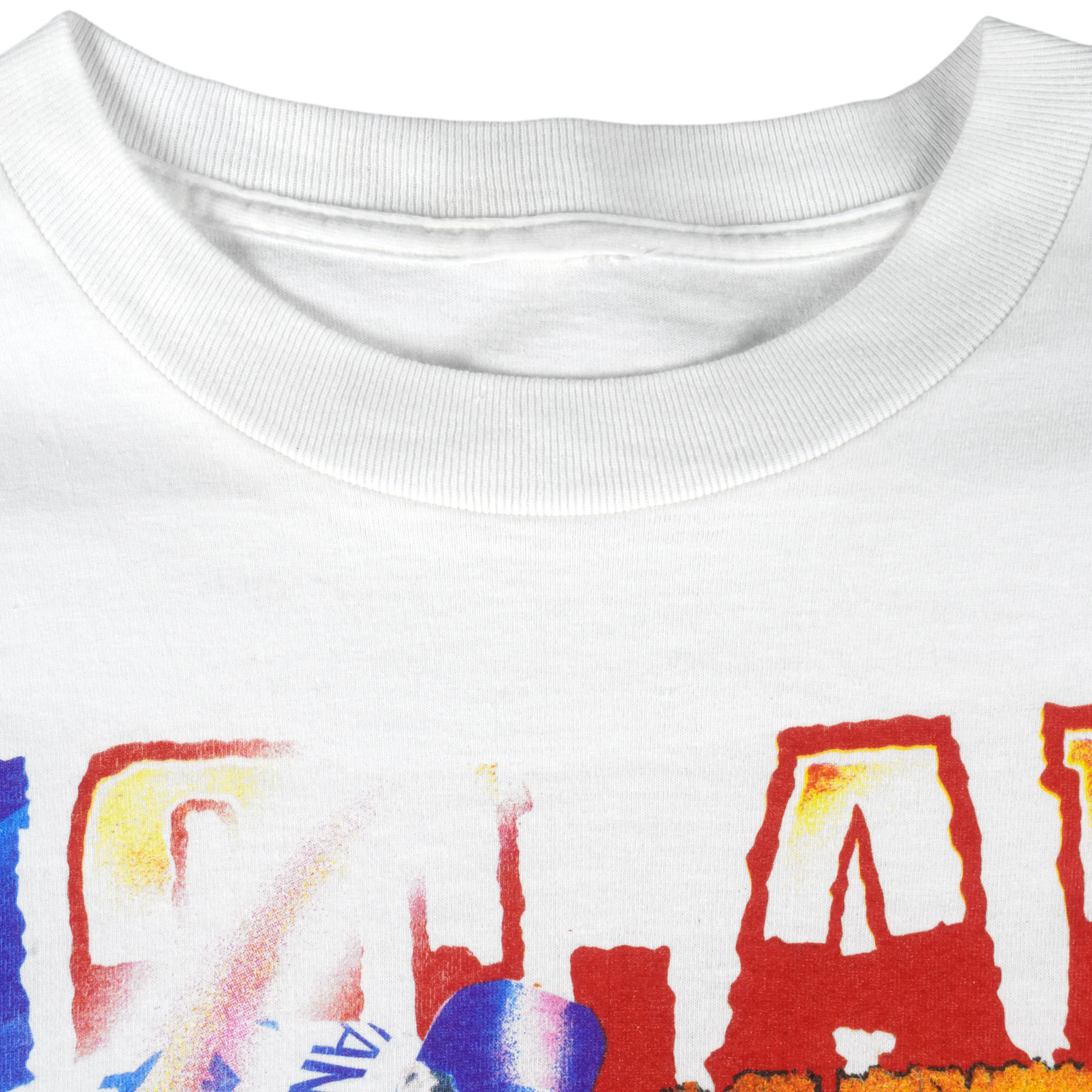 MLB - Texas Rangers Nolan Ryan Bringing The Heat Autographed T-Shirt 1992 X-Large - Image 4