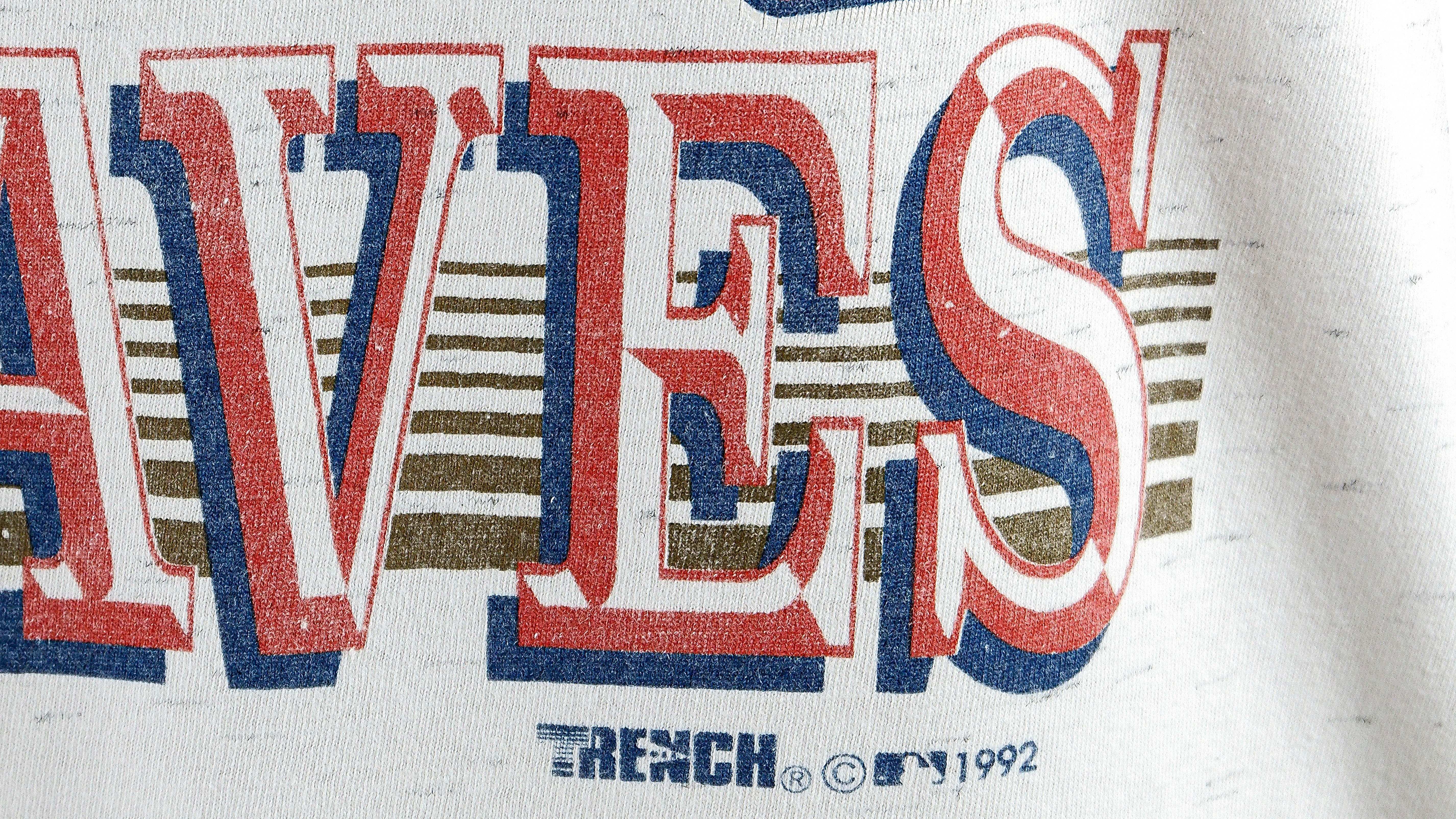 MLB (Trench) - Atlanta Braves T-Shirt 1992 X-Large - Image 3