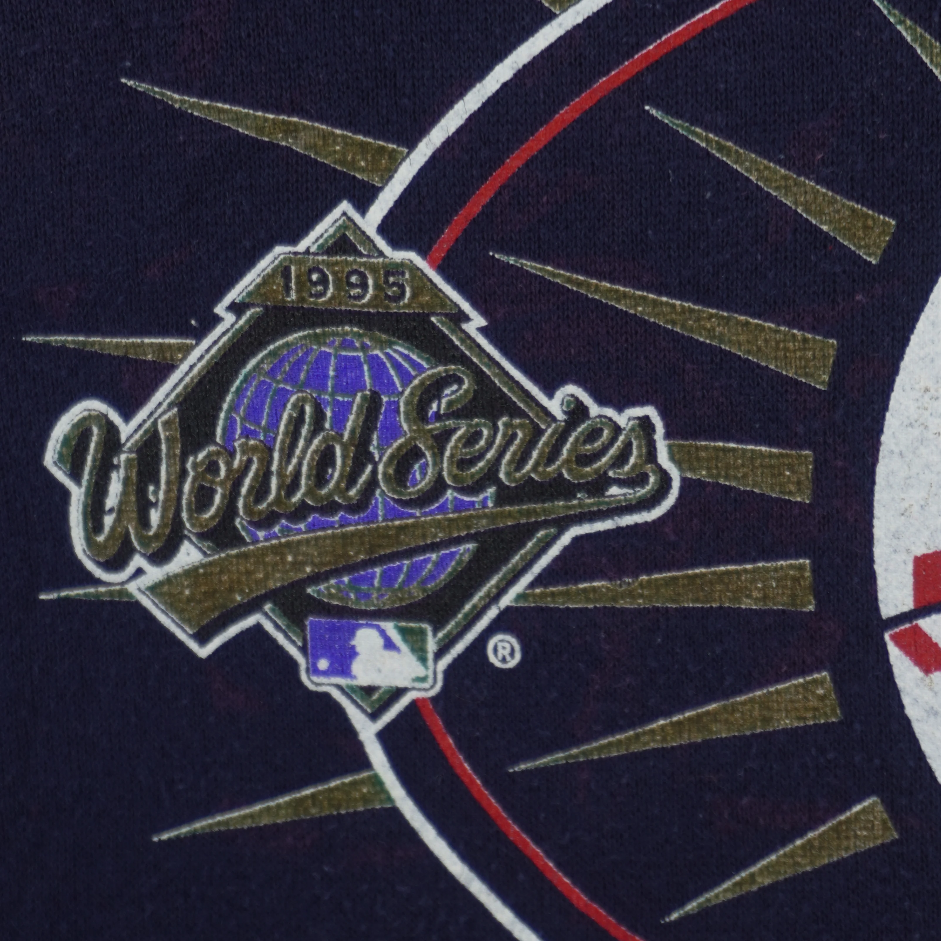 MLB (Tultex) - Cleveland Indians American League Sweatshirt 1995 X-Large - Image 5