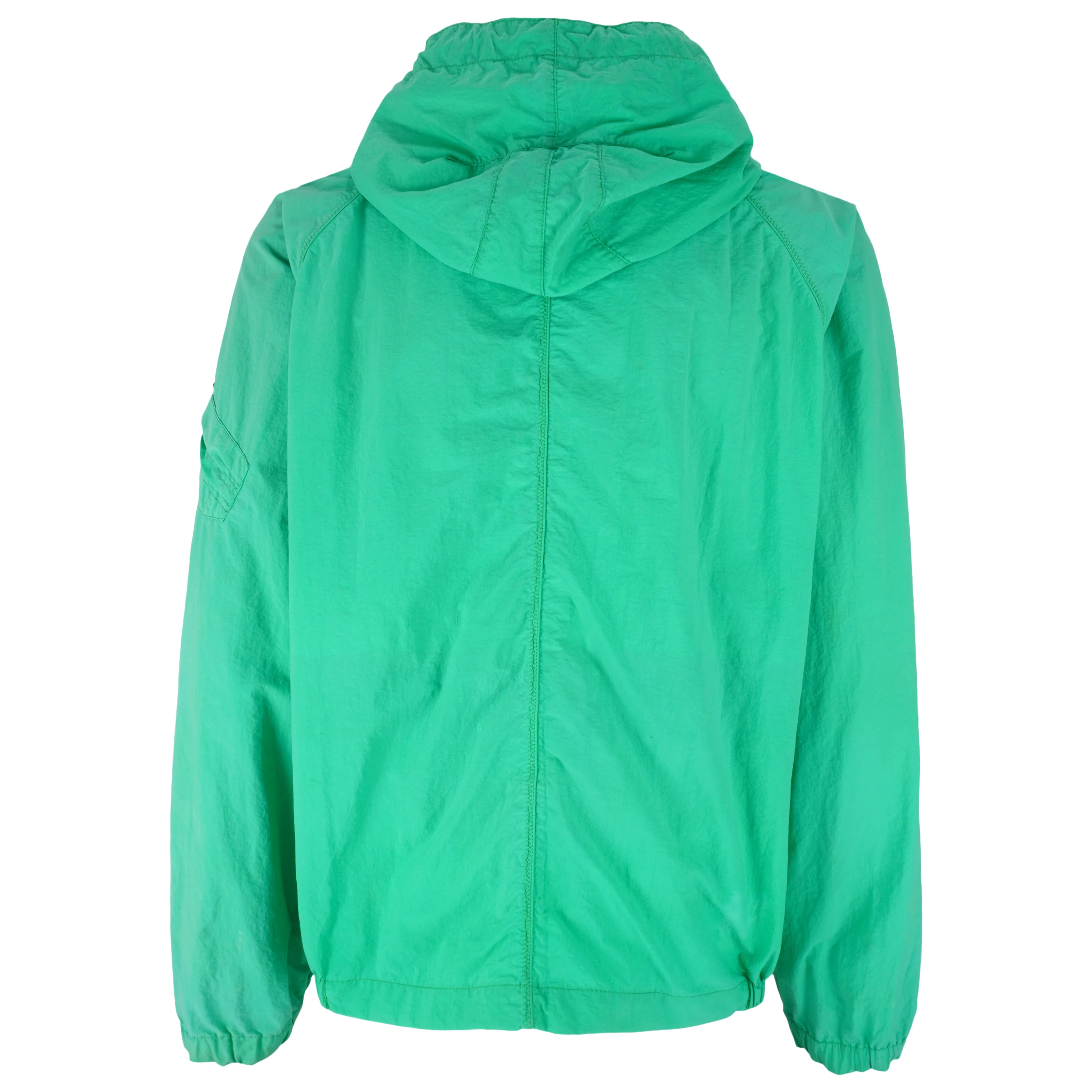 Nautica - Green Scuba Hooded Windbreaker 1990s X-Large - Image 2