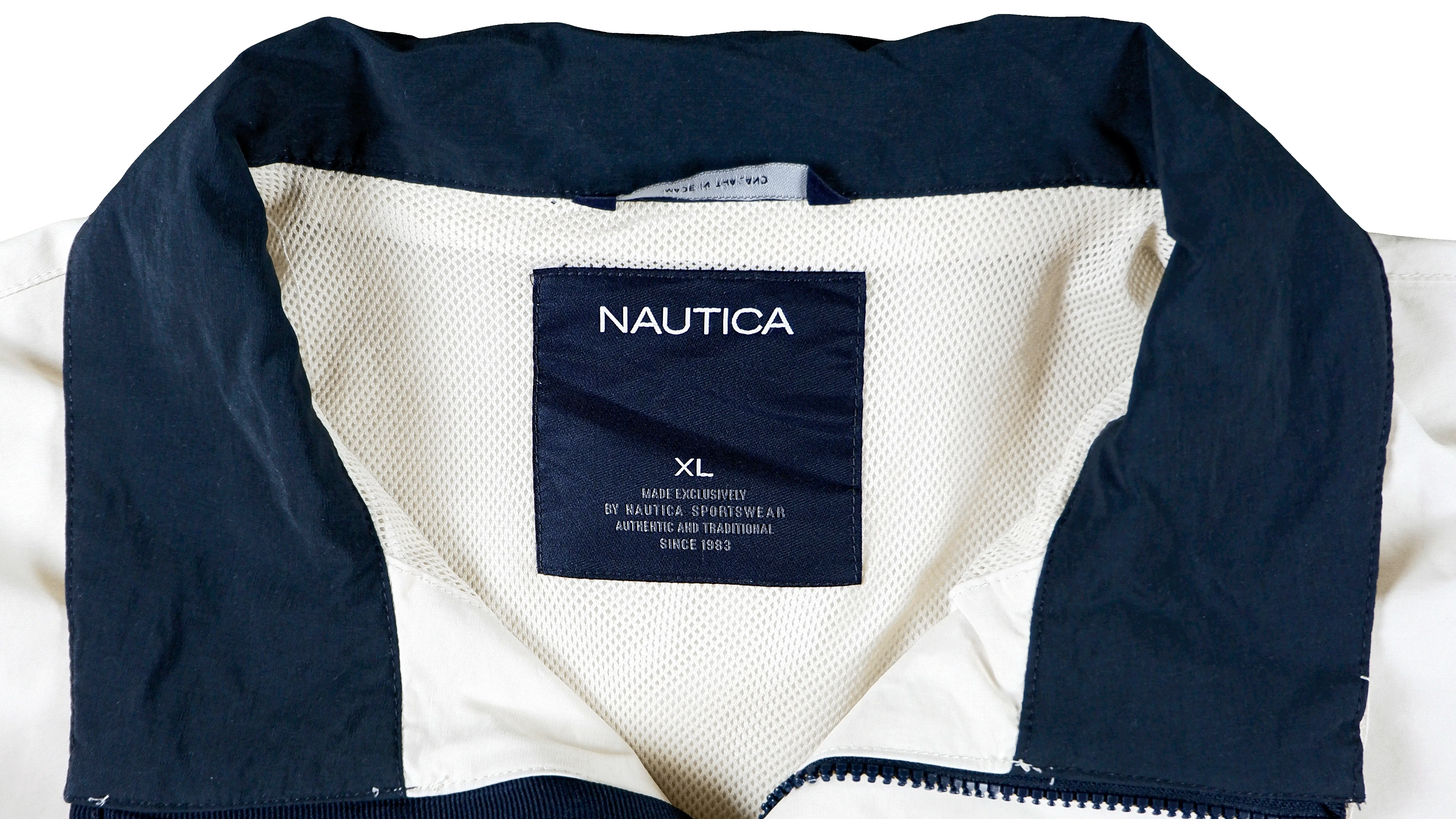 Nautica - White Sailing Jacket X-Large - Image 4