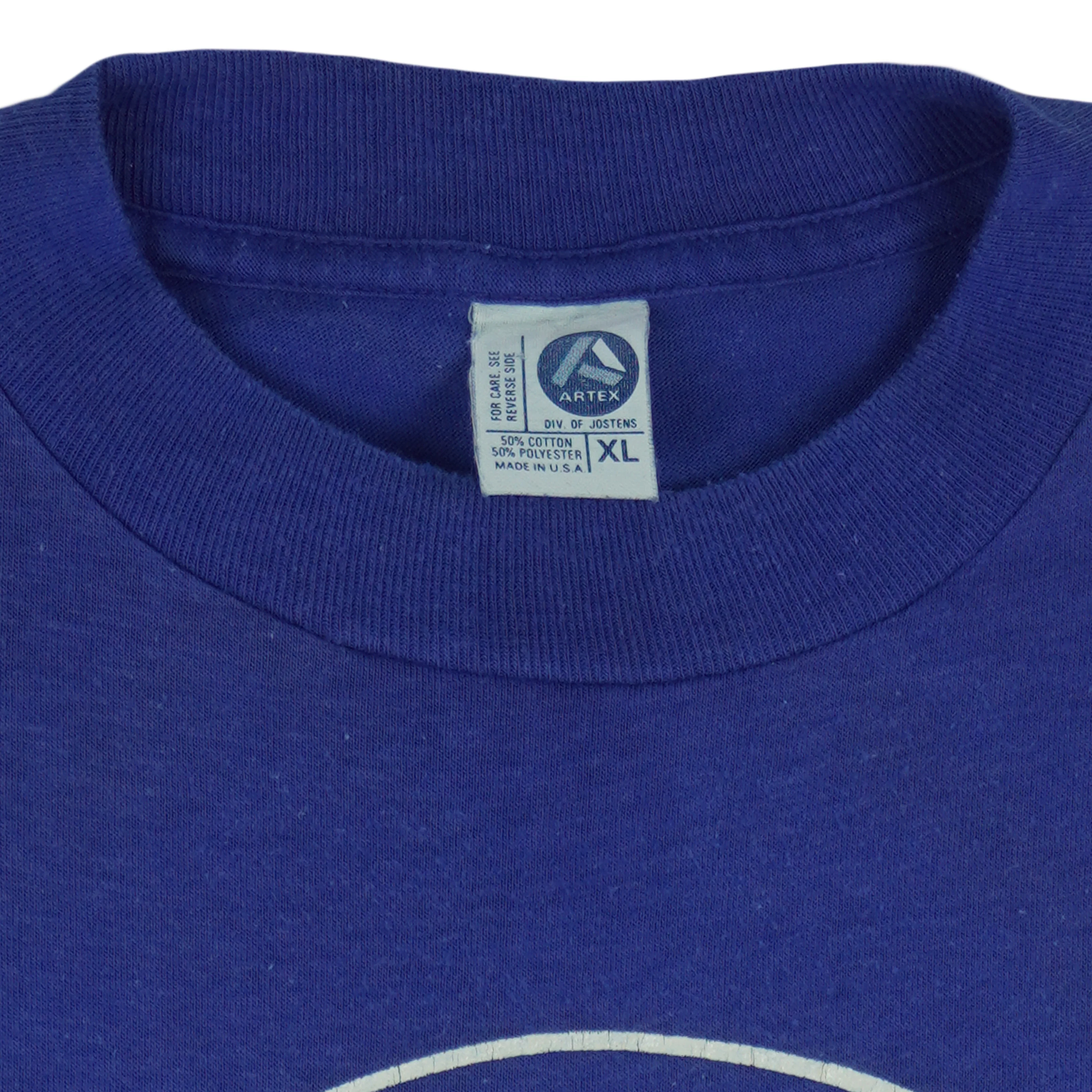 NBA (Artex) - Detroit Pistons Single Stitch T-Shirt 1990 Large - Image 4