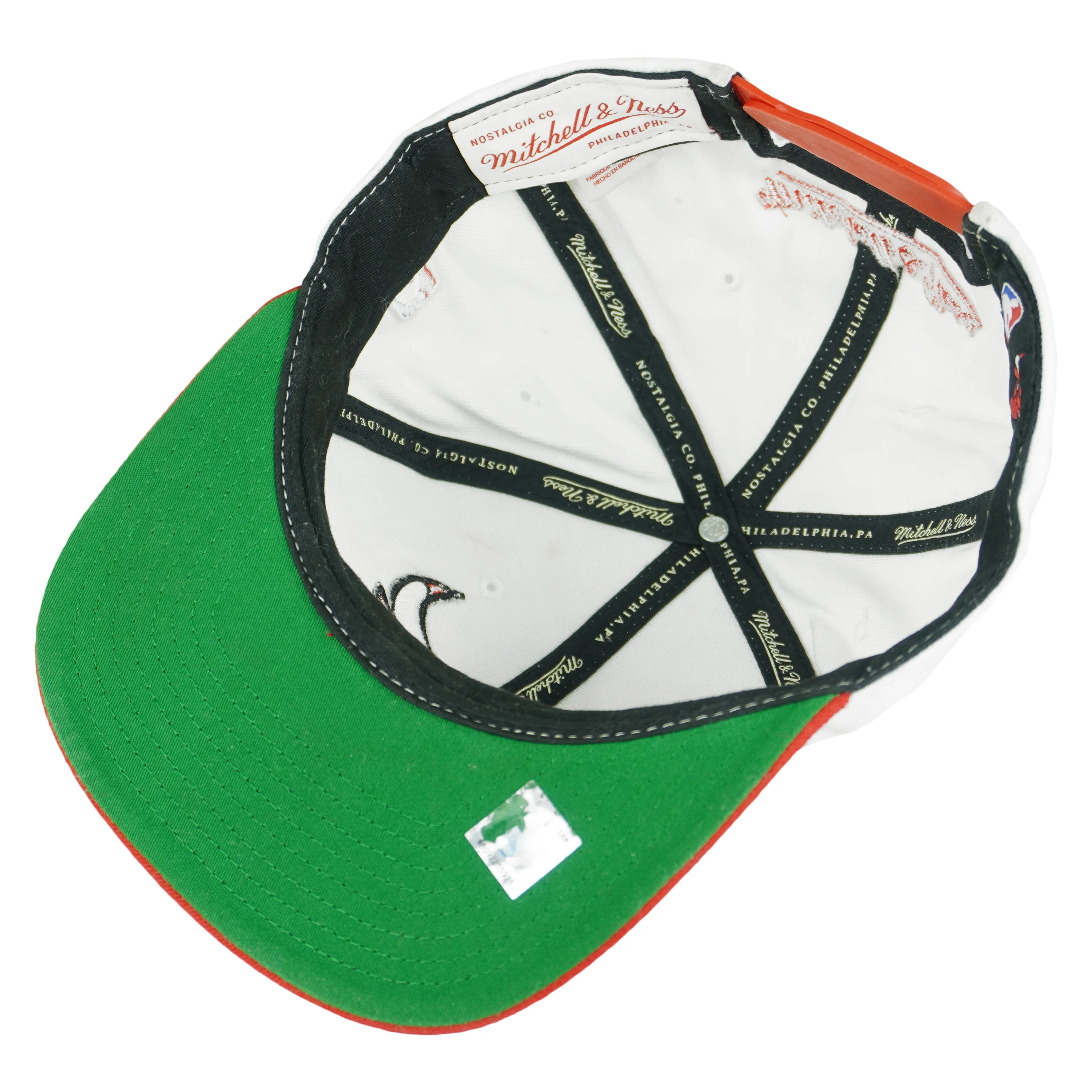 NBA - Chicago Bulls Embroidered Adjustable Hat 1990s OSFA - Image 5