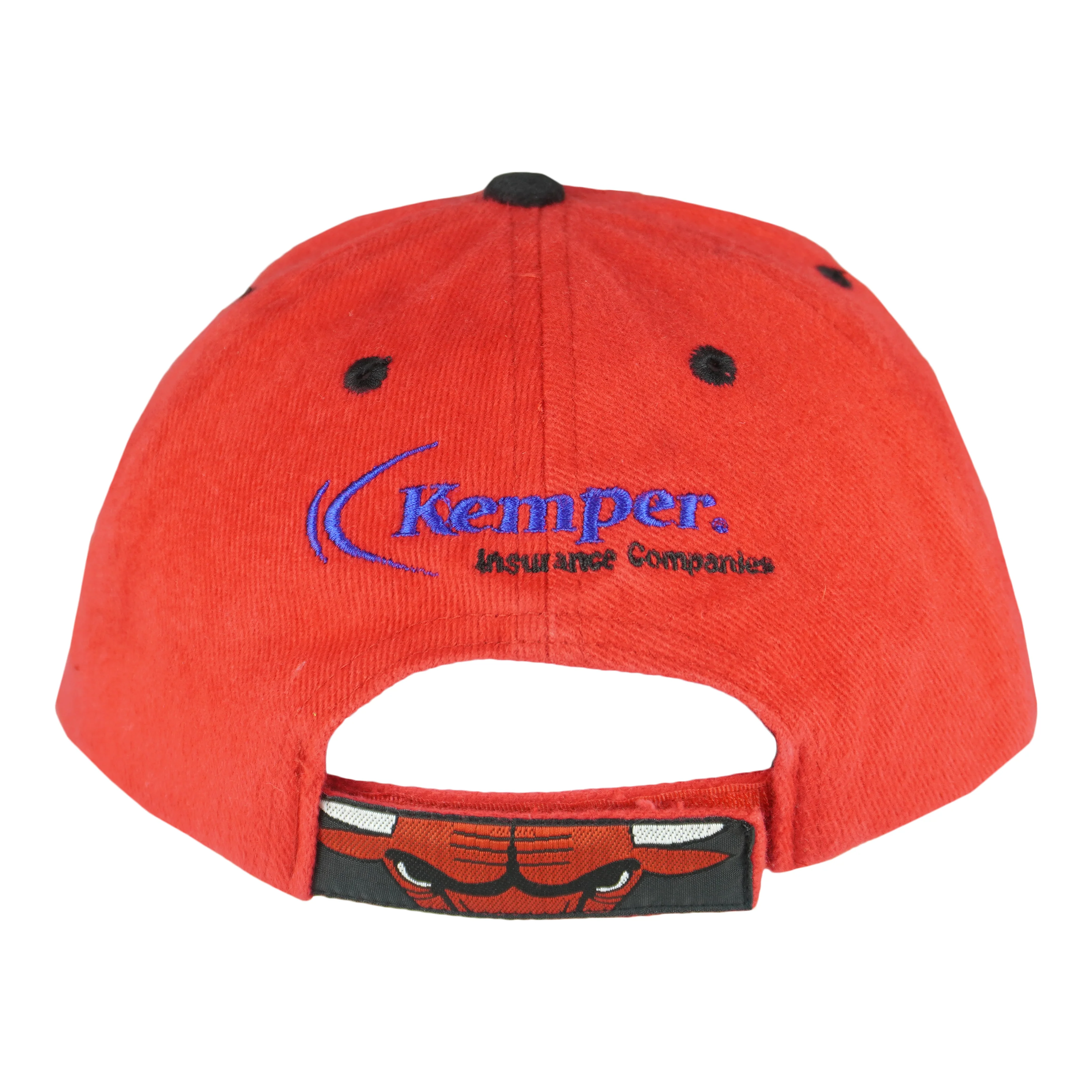 NBA (Kick 10) - Chicago Bulls Embroidered Hat 1990s OSFA - Image 3