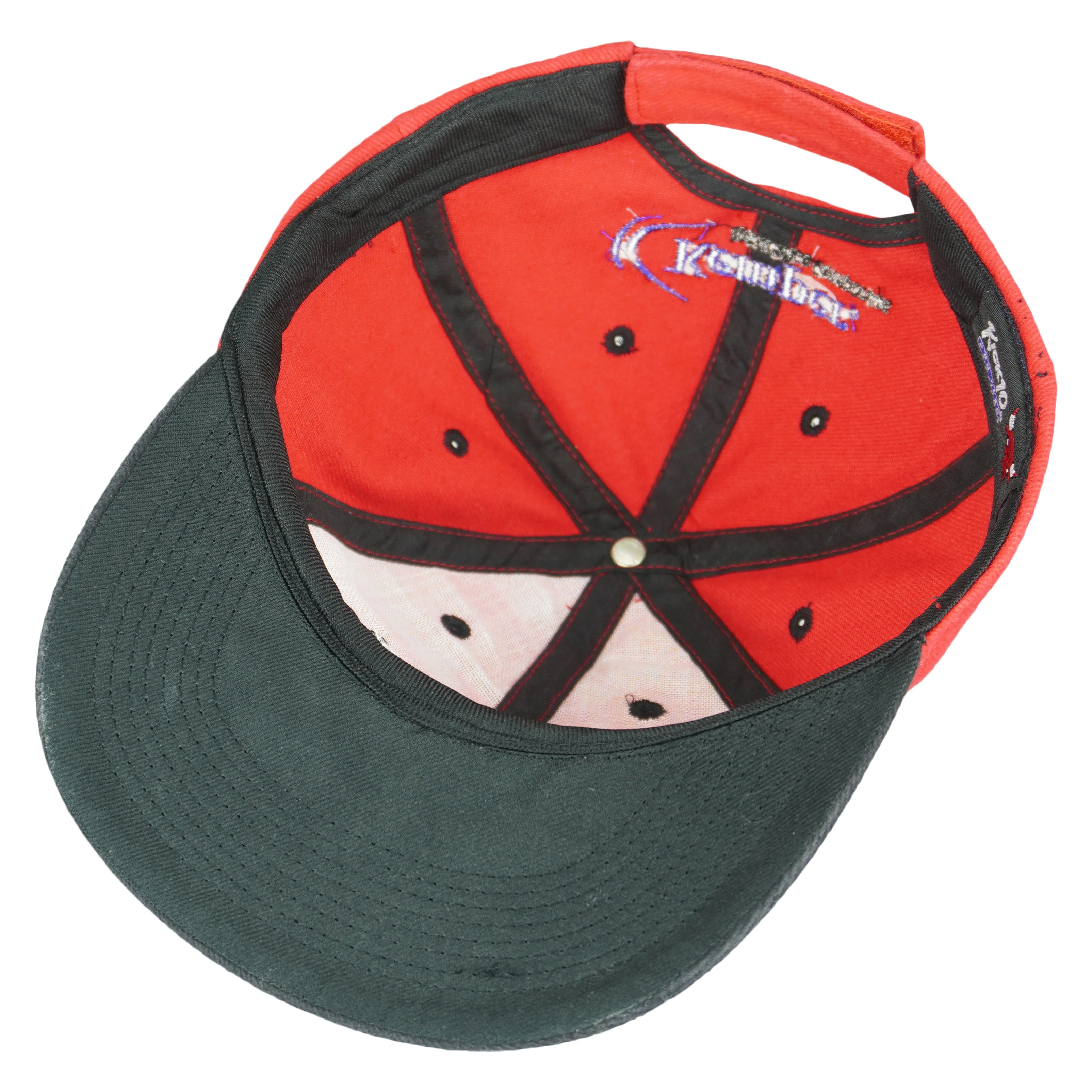 NBA (Kick 10) - Chicago Bulls Embroidered Hat 1990s OSFA - Image 4