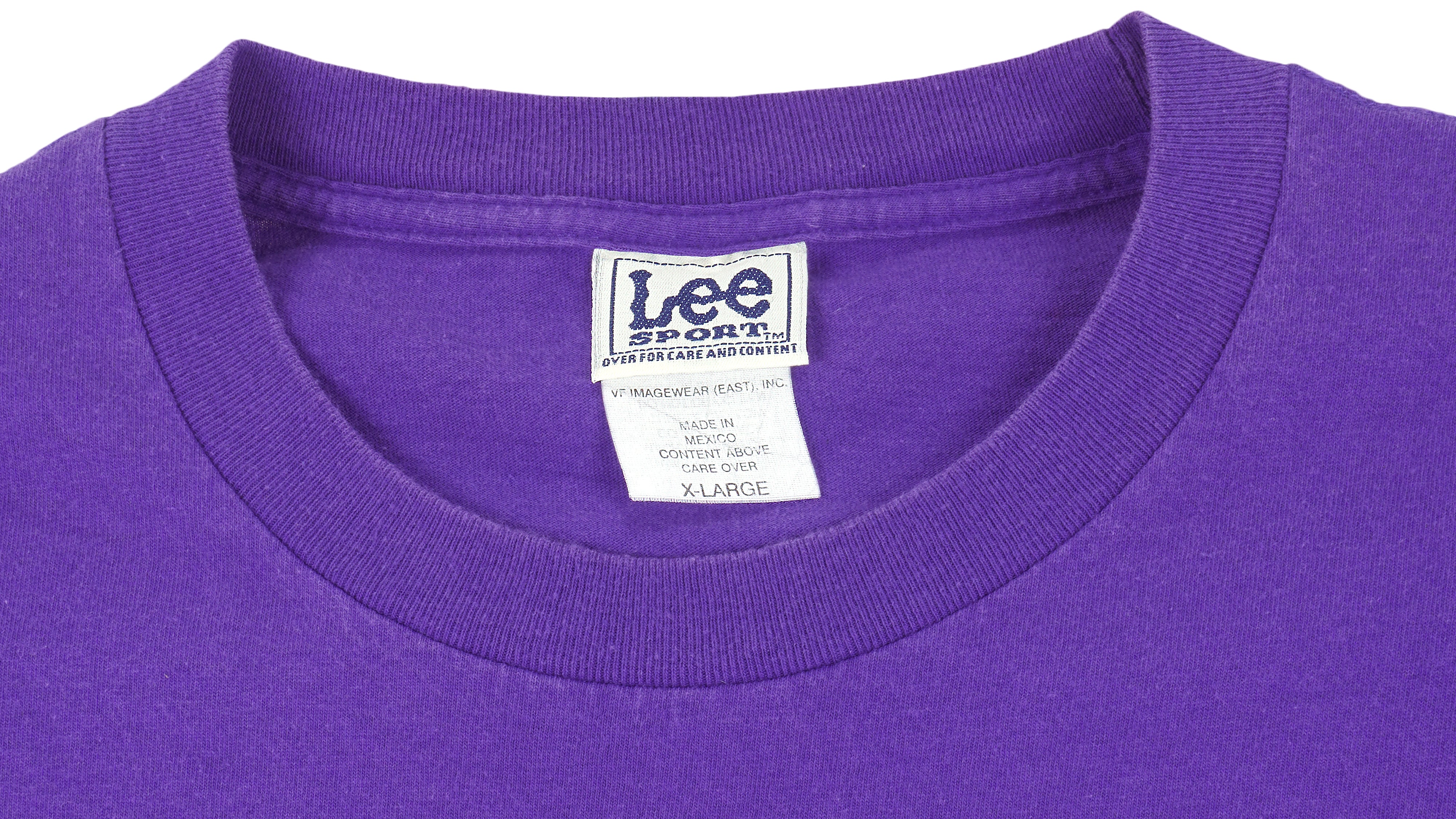 NBA (Lee) - Sacramento Kings Big Logo T-Shirt 1990s X-Large - Image 3