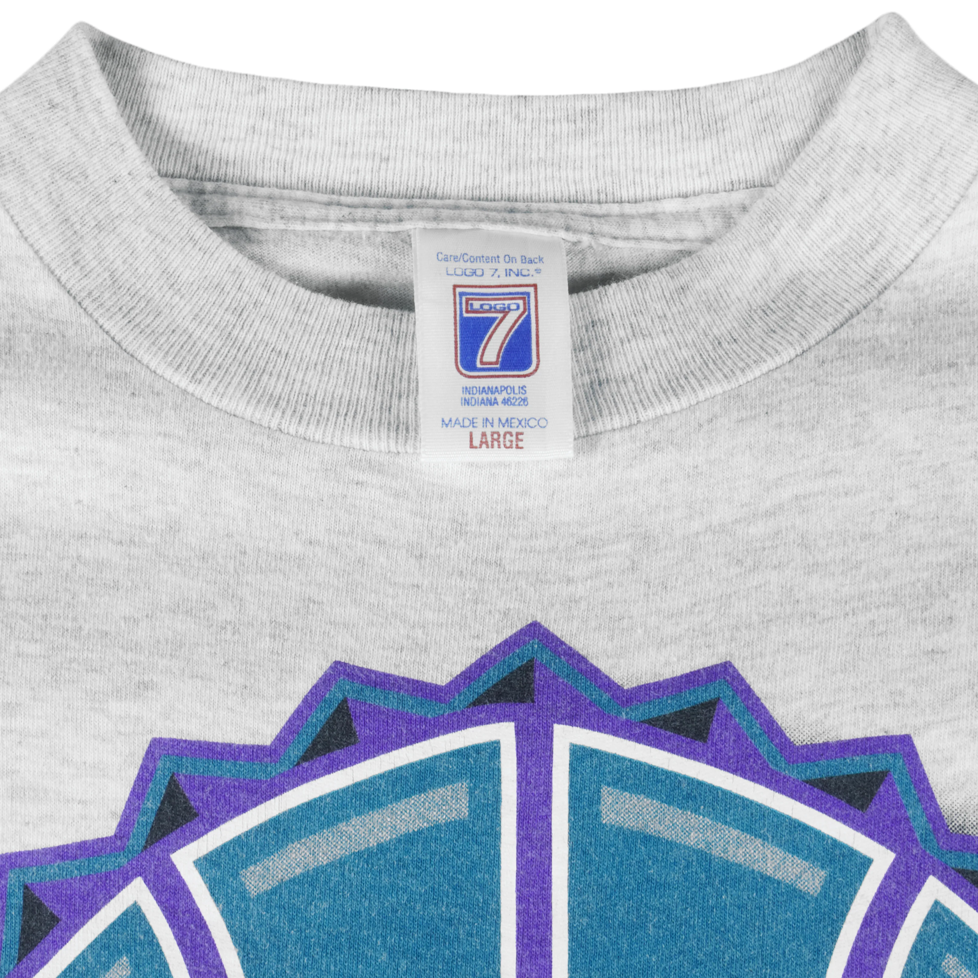 NBA (Logo 7) - Utah Jazz Midwest Division Champs T-Shirt 1997 Large - Image 4