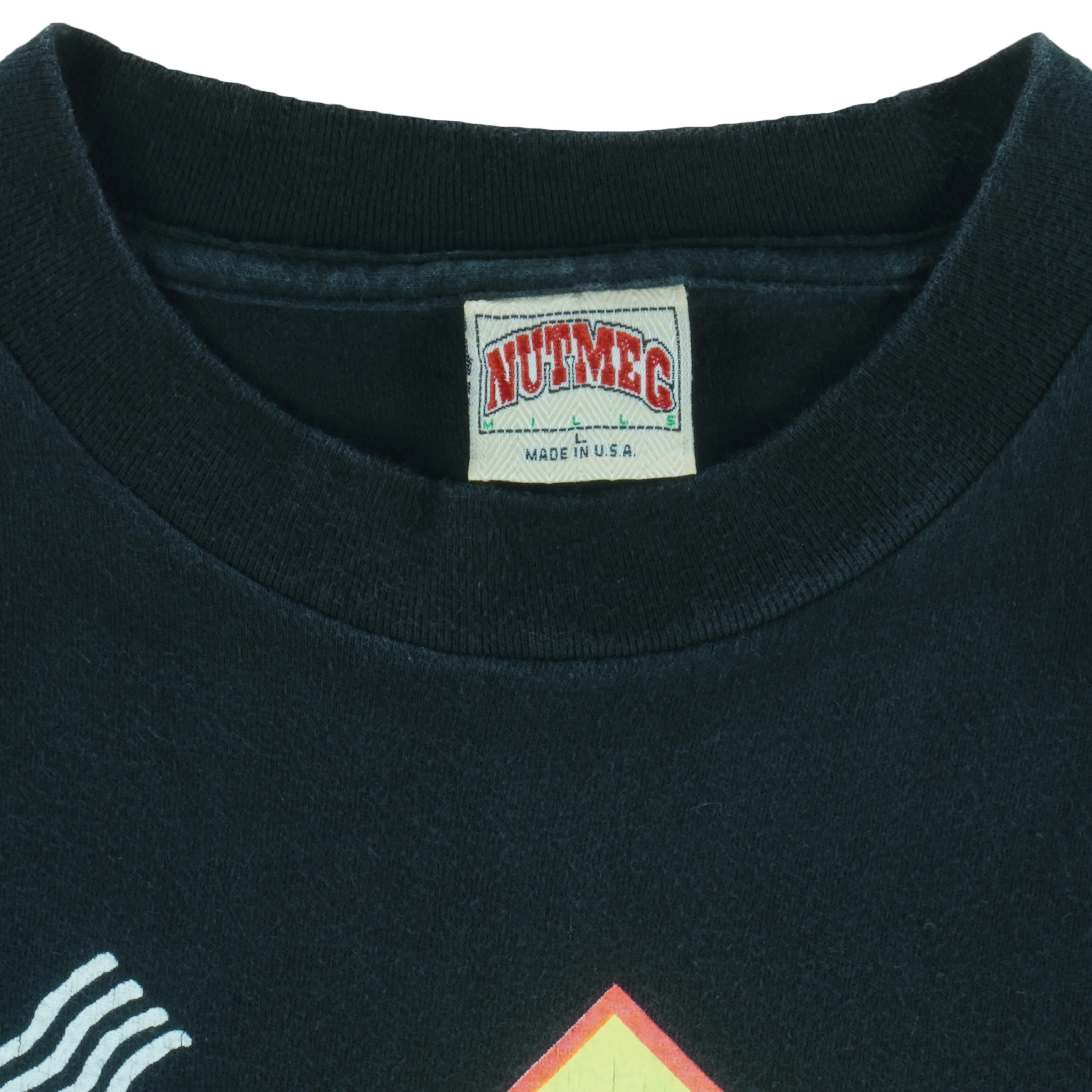 NBA (Nutmeg) - Detroit Pistons Single Stitch T-Shirt 1989 Large - Image 4
