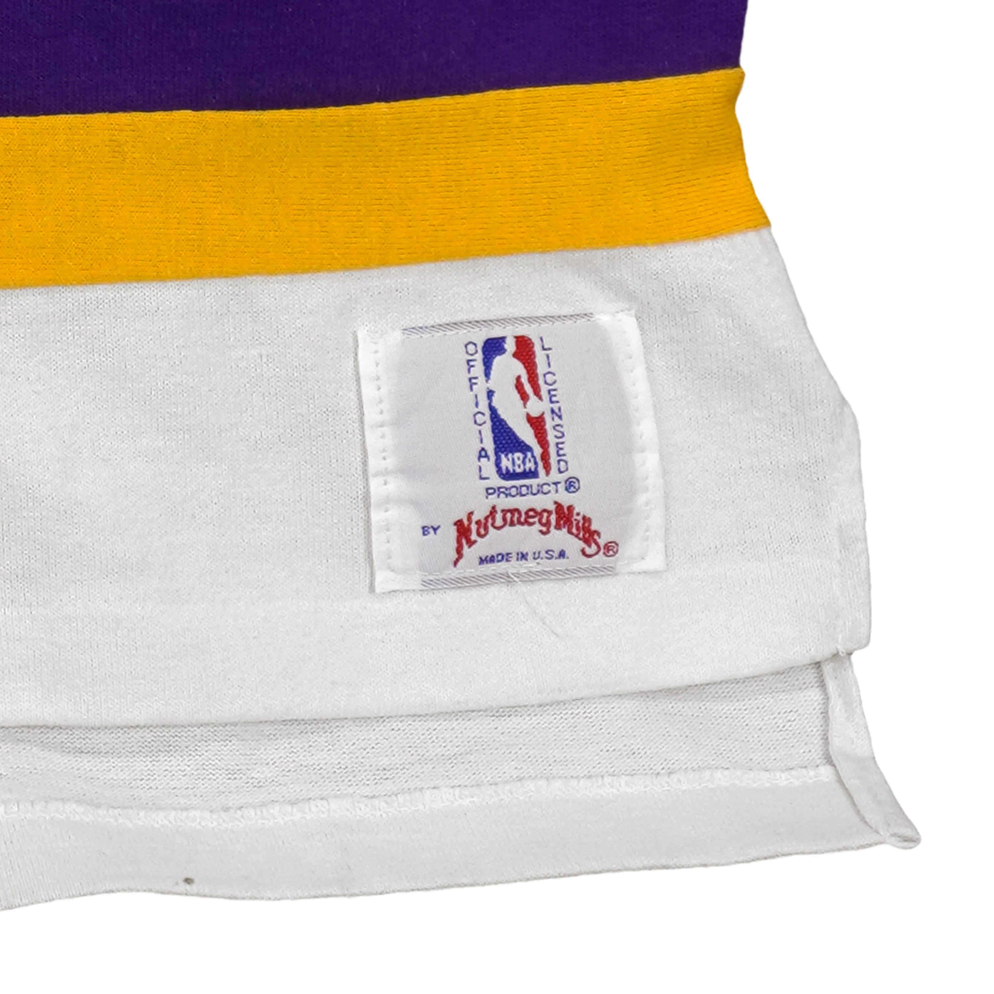 NBA (Nutmeg) - Los Angeles Lakers Basketball Jersey 1980s Medium - Image 3