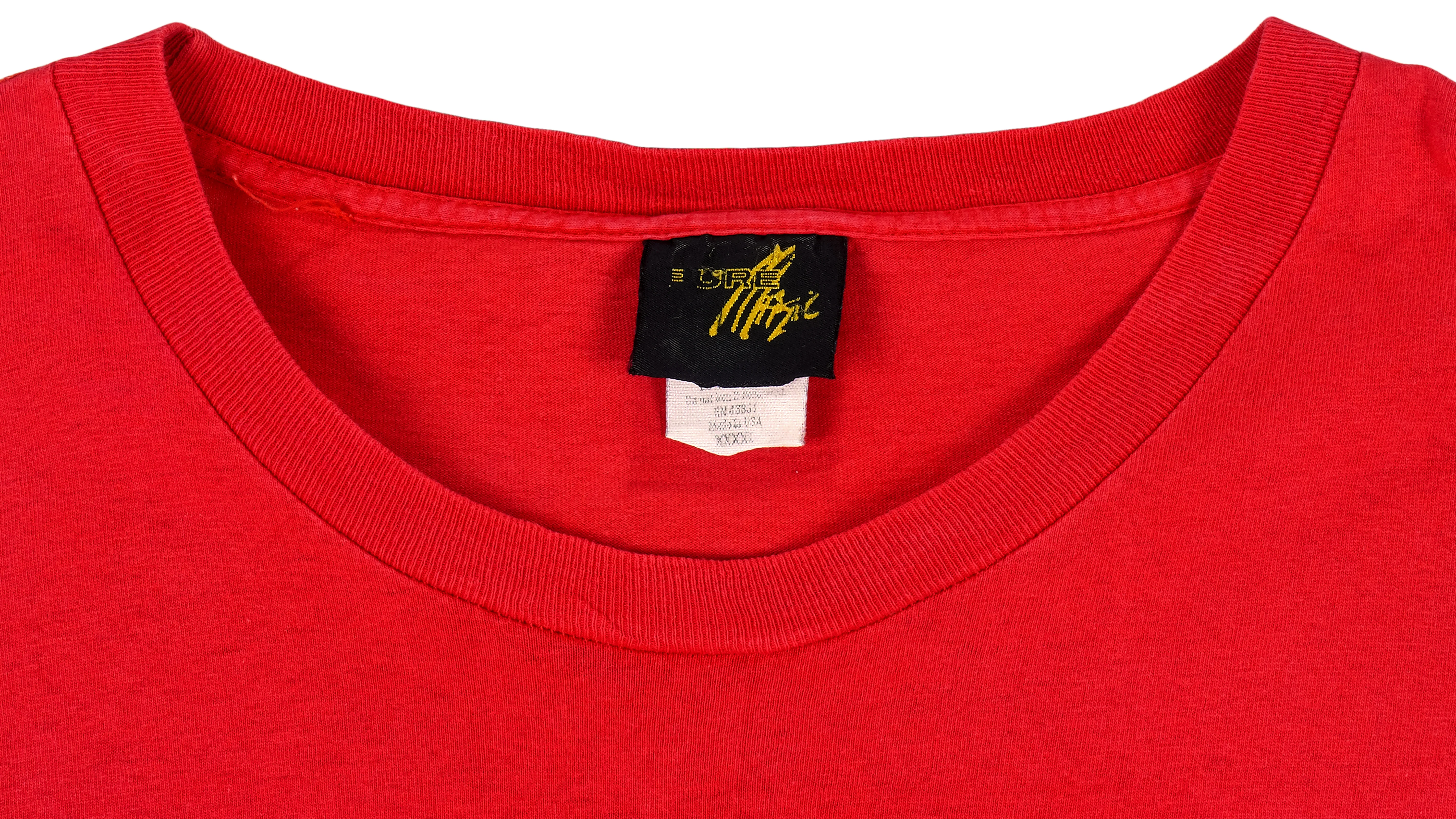 NBA (Pure Magic) - Atlanta Hawks Spell-Out T-Shirt 1990s 4X-Large - Image 3
