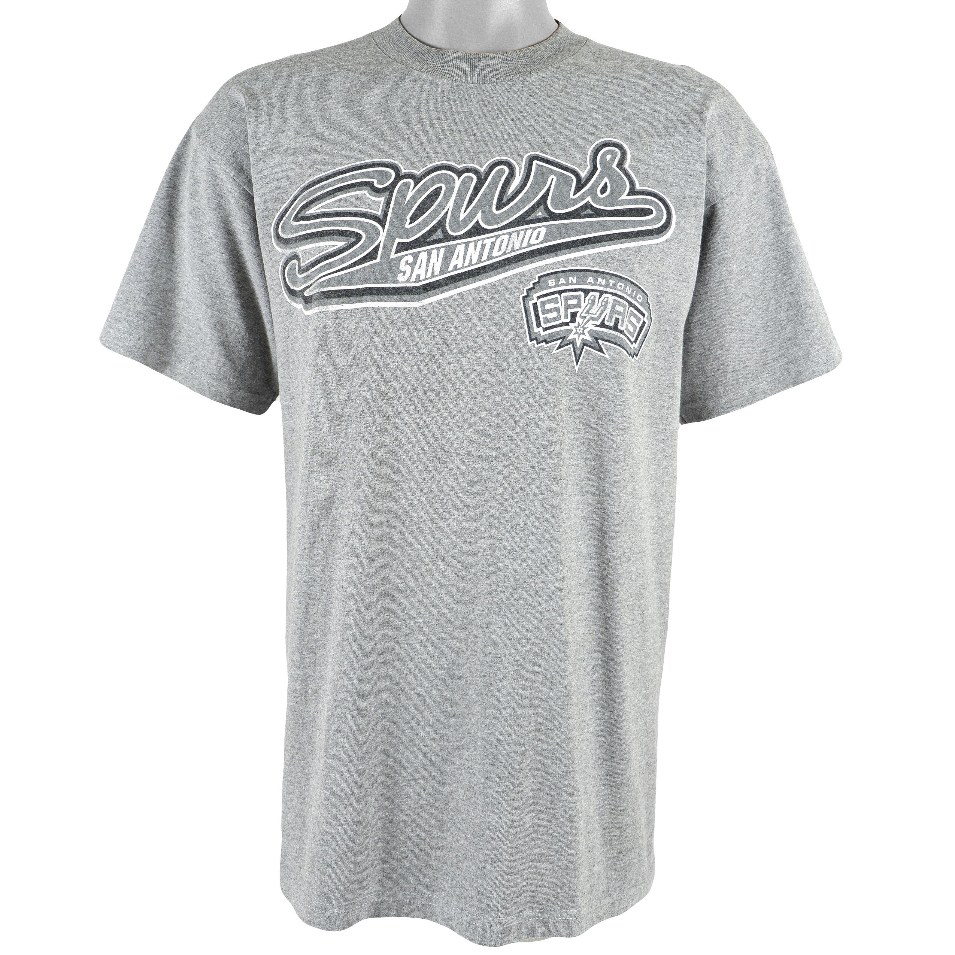 NBA (TND) - San Antonio Spurs Spell-Out Deadstock T-Shirt 1990s Large