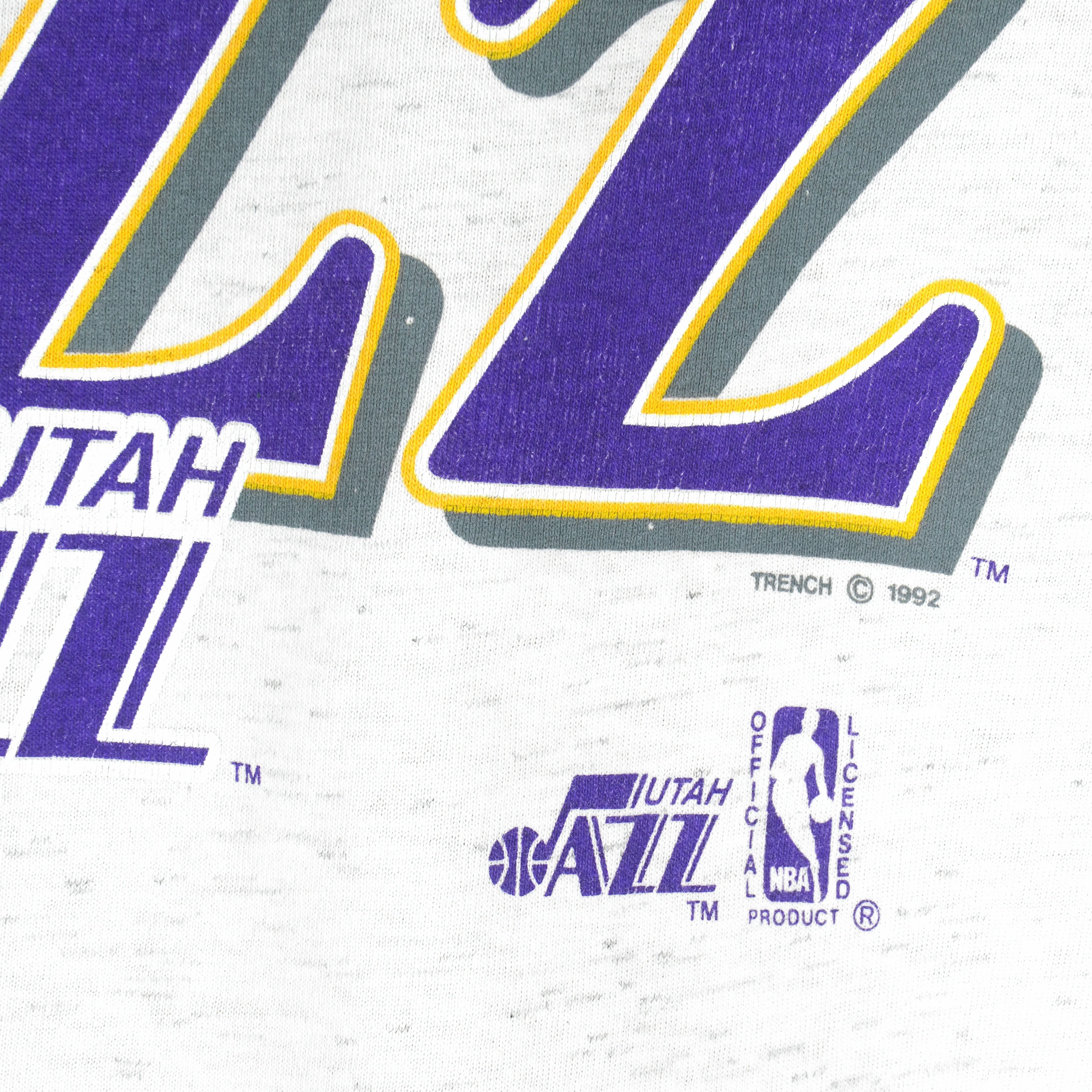 NBA (Trench) - Utah Jazz T-Shirt 1992 Large - Image 3