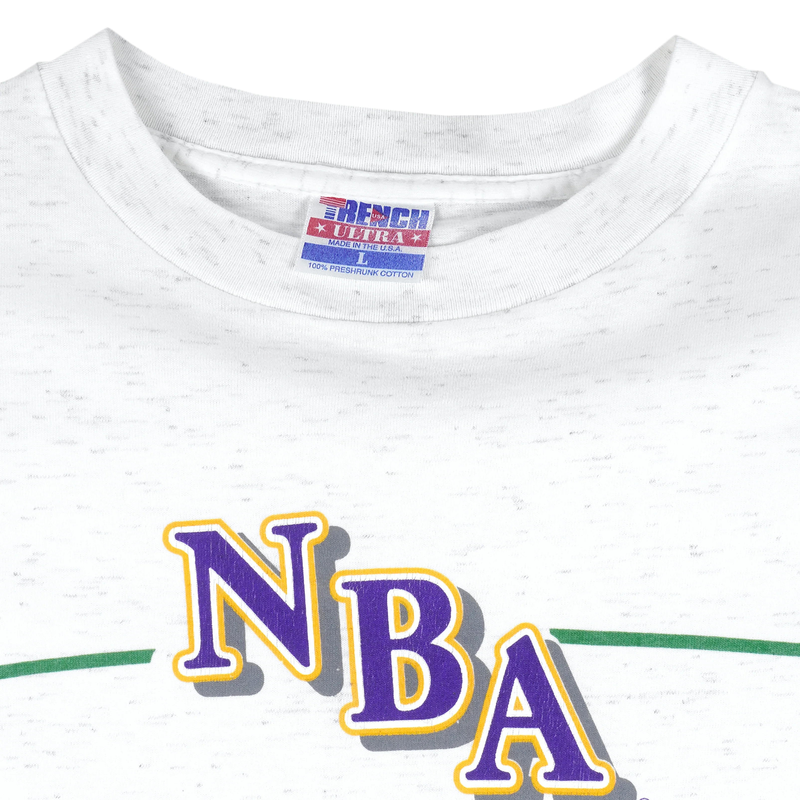 NBA (Trench) - Utah Jazz T-Shirt 1992 Large - Image 5