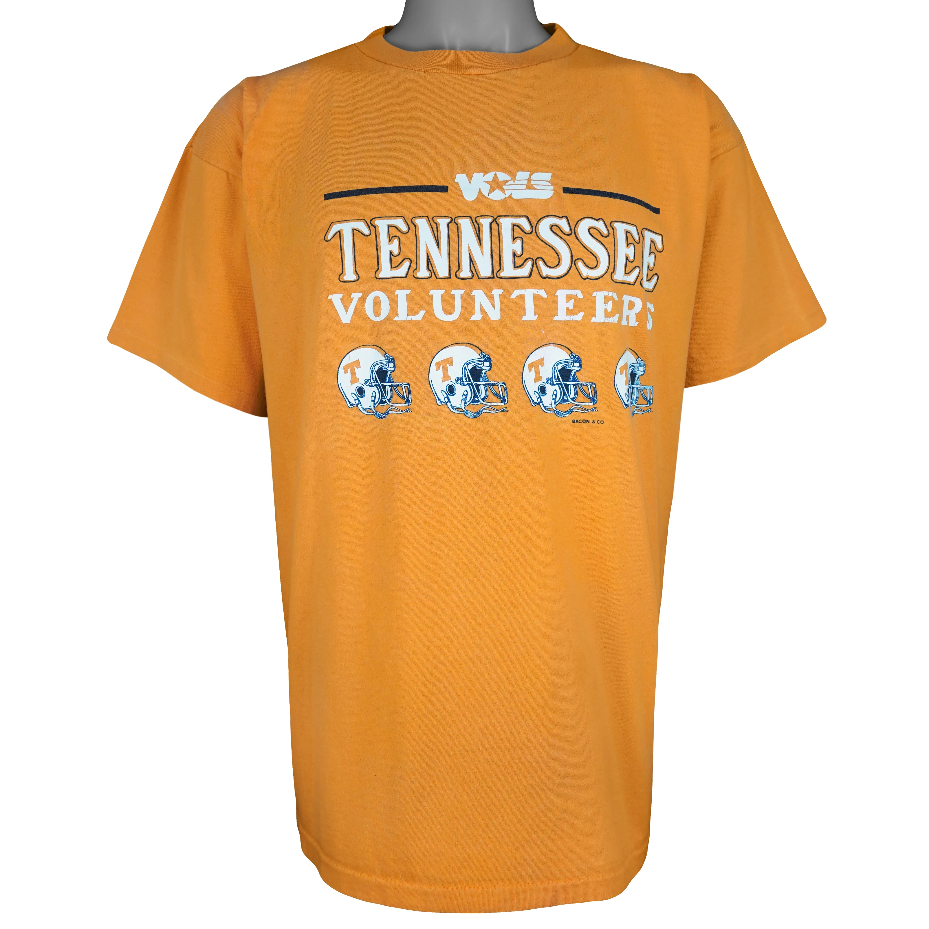 NCAA (Castaways) - Tennessee Volunteers Helmets T-Shirt 1990s X-Large
