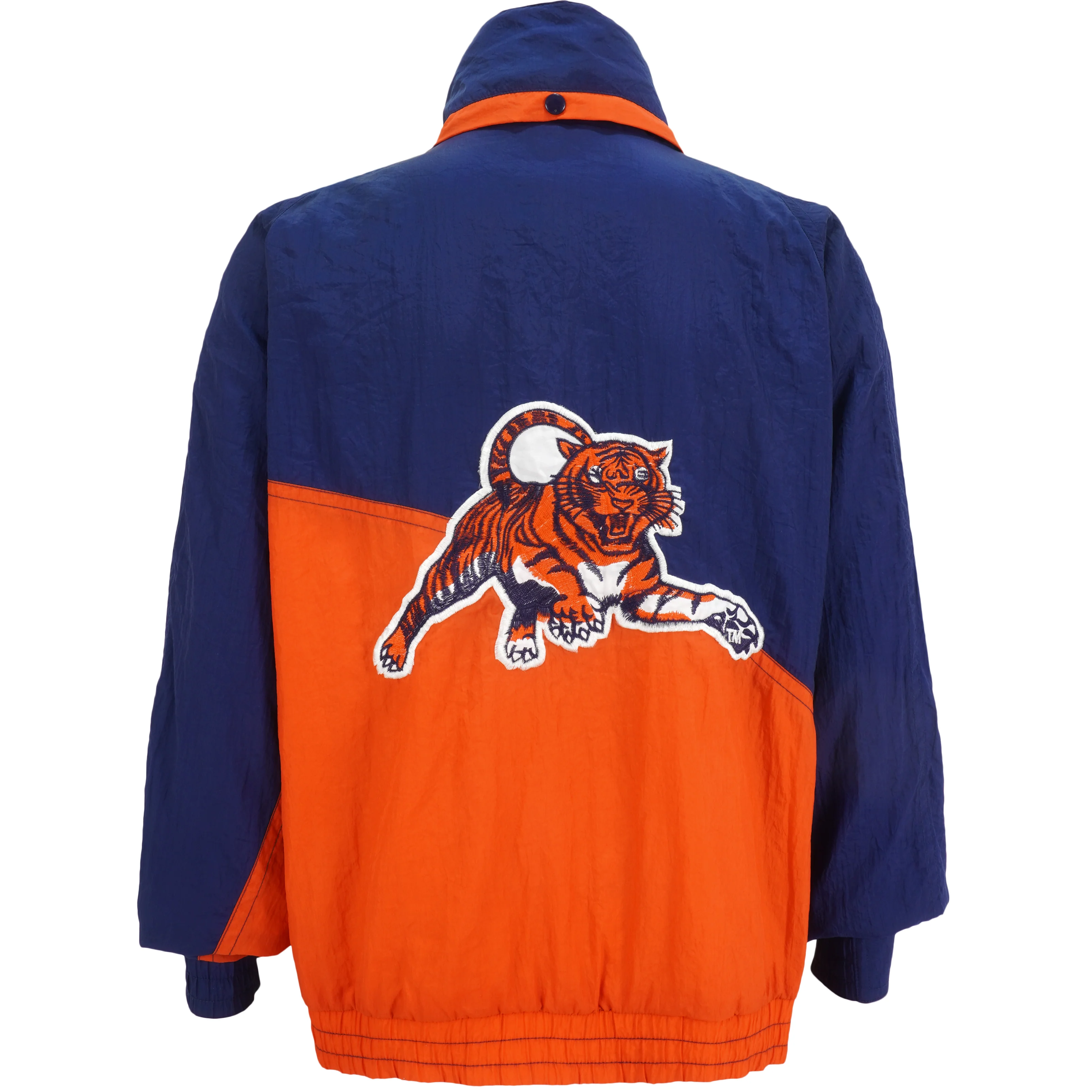 NCAA (Genuine Stuff) - Auburn Tigers Zip-Up Windbreaker 1990s Large