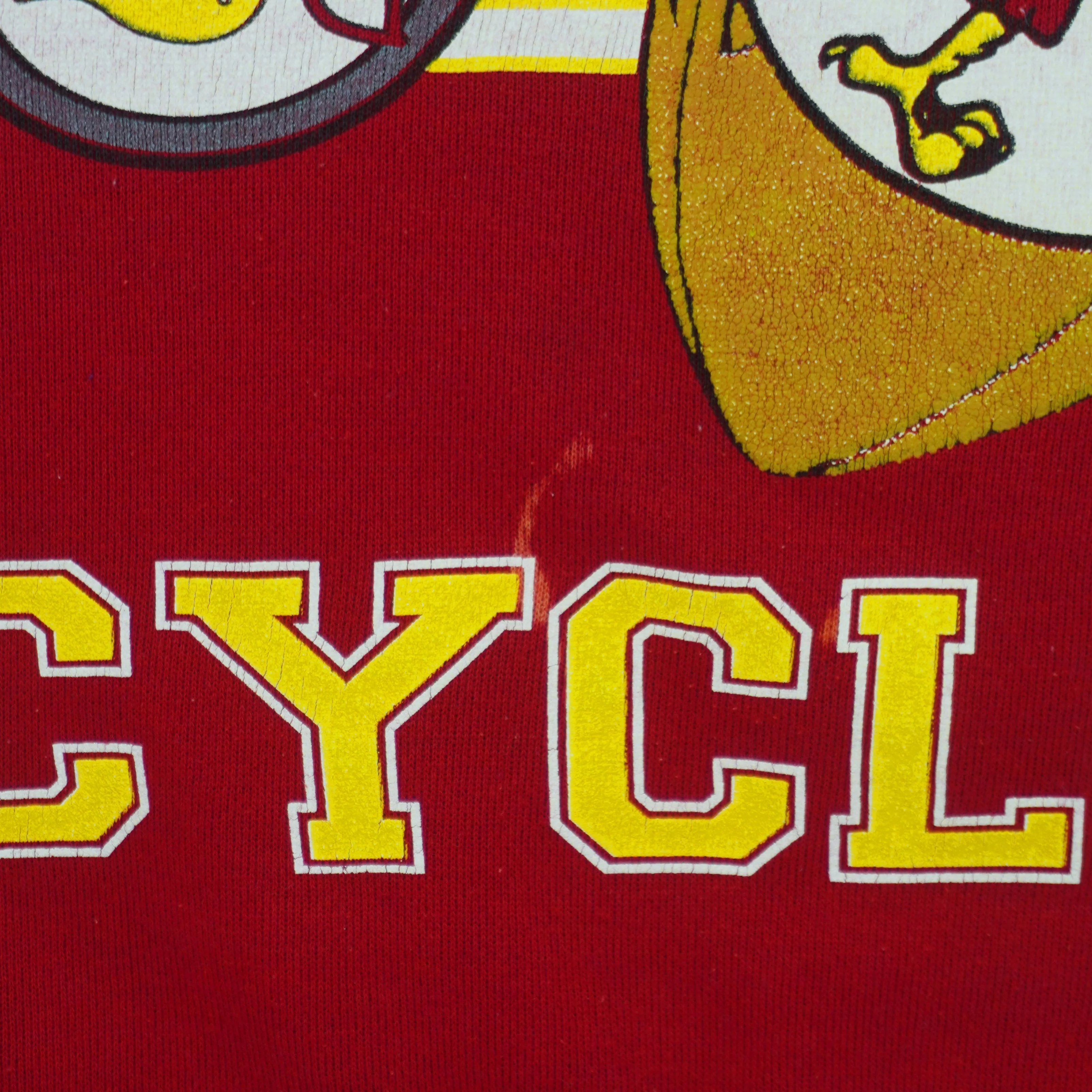 NCAA - Iowa State Cyclones Football Crew Neck Sweatshirt 1991 Medium - Image 6
