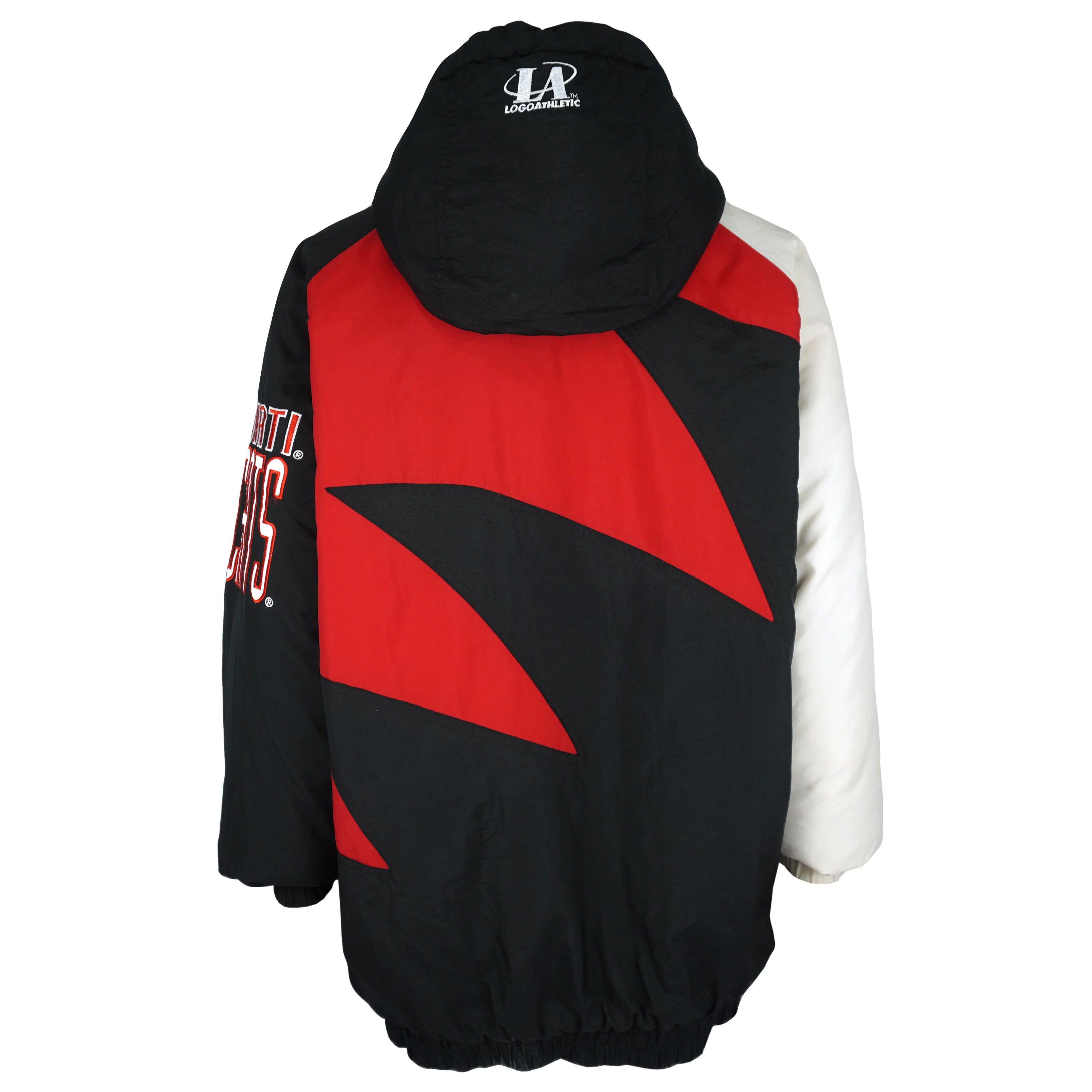 NCAA (Logo Athletic) - Cincinnati Bearcats Shark Tooth Puffer Jacket 1990s X-Large - Image 2