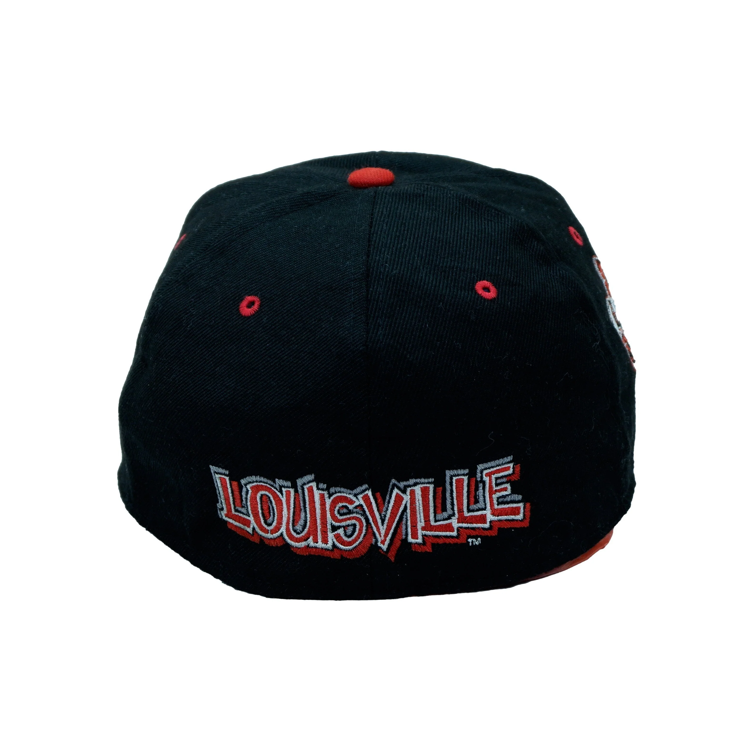 NCAA - Louisville Cardinals Fitted Hat 1990s 7½ - Image 3
