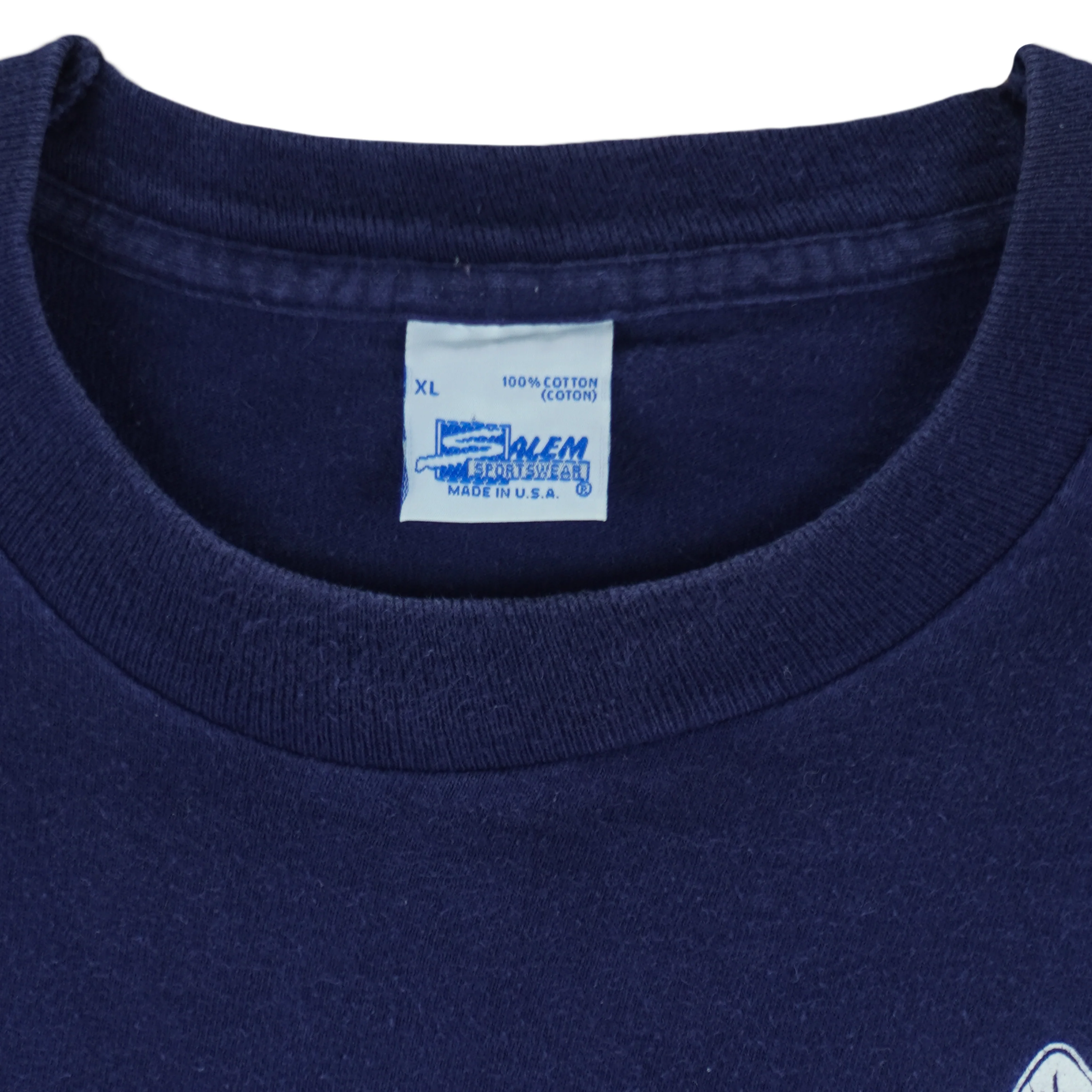 NCAA (Salem) - UConn Huskies Spell-Out T-Shirt 1990s X-Large - Image 4