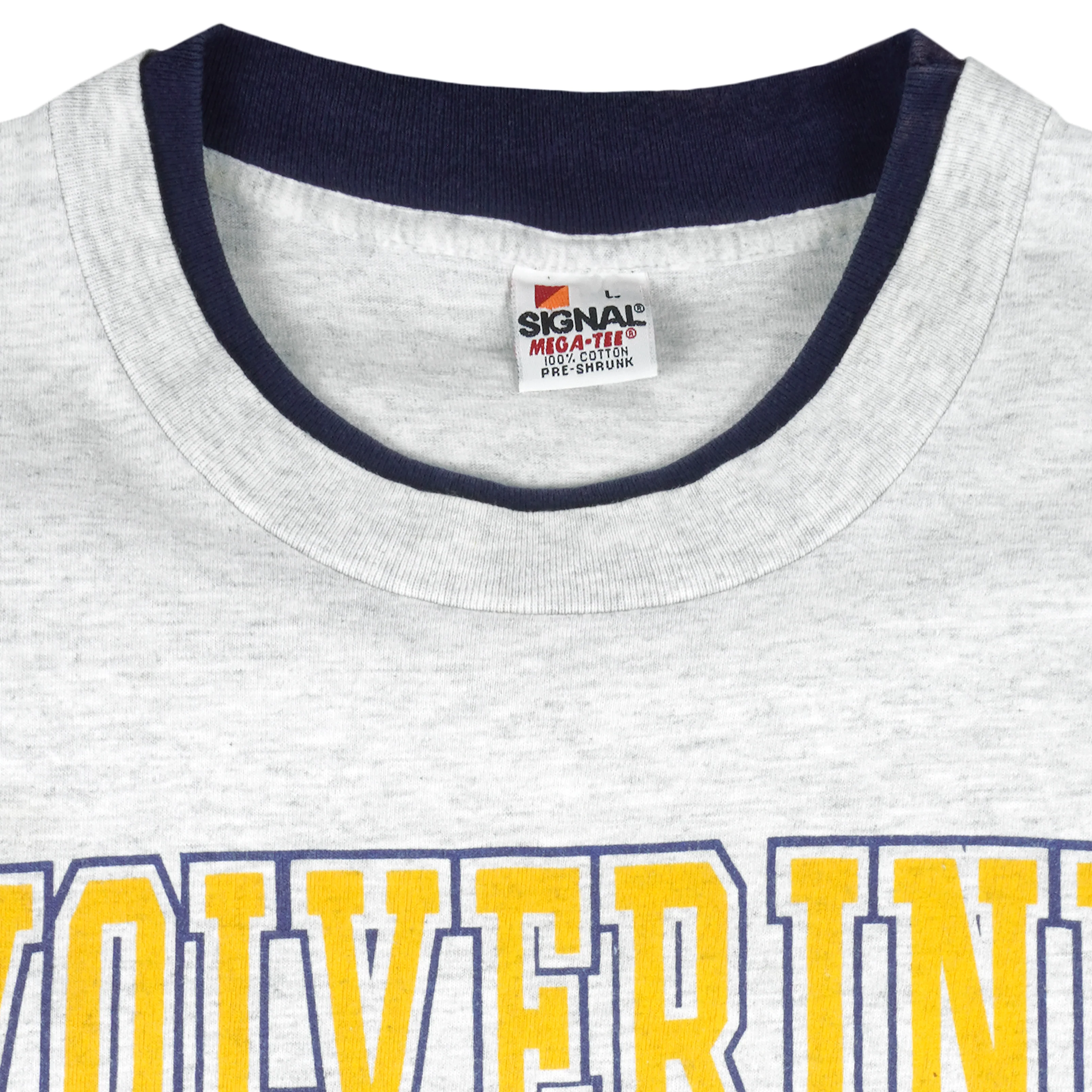 NCAA (Signal Sport) - Michigan Wolverines T-Shirt 1990s Large - Image 4