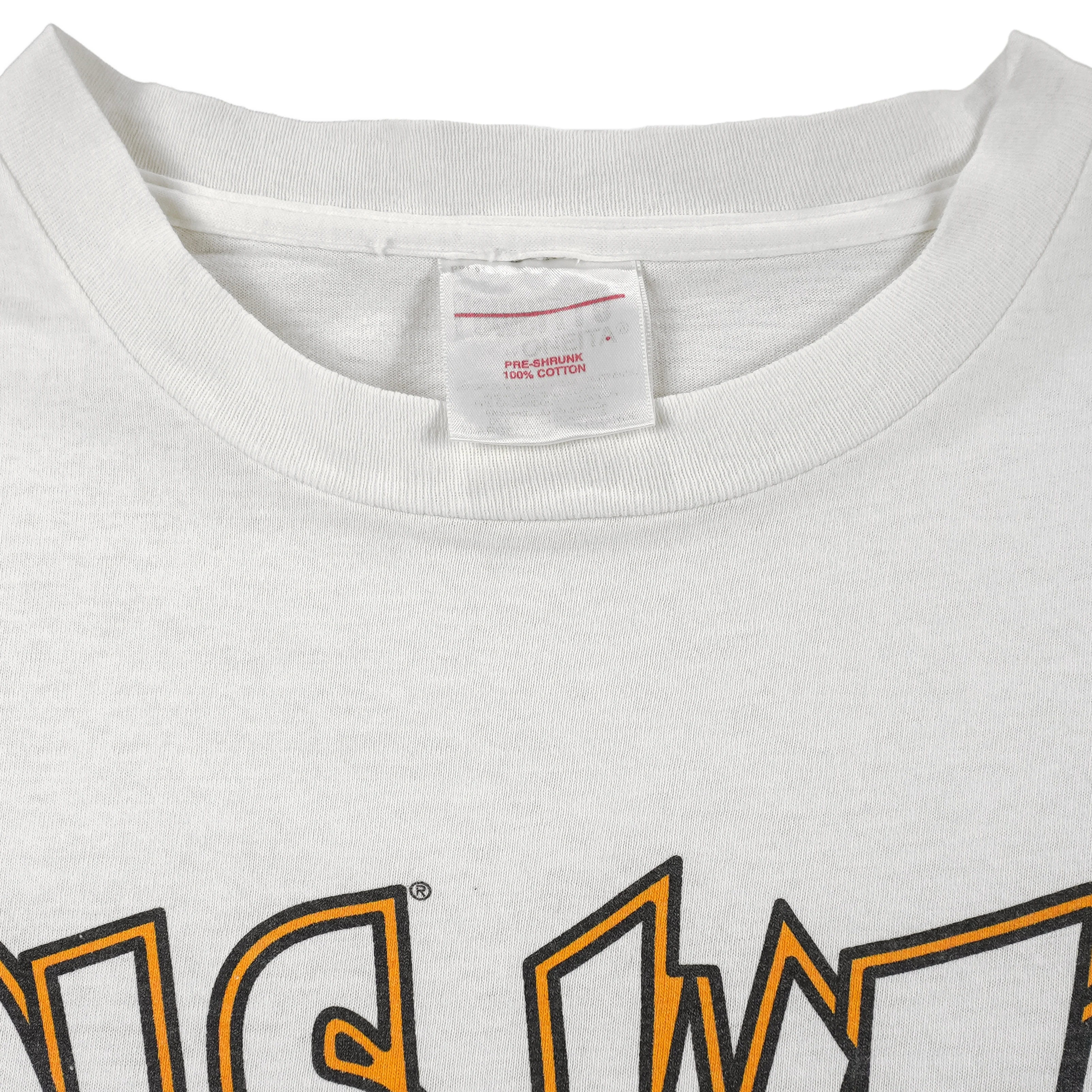 NCAA - Tennessee Vs Florida, Vols Win 20-17 Spell-Out T-Shirt 1998 Large - Image 4