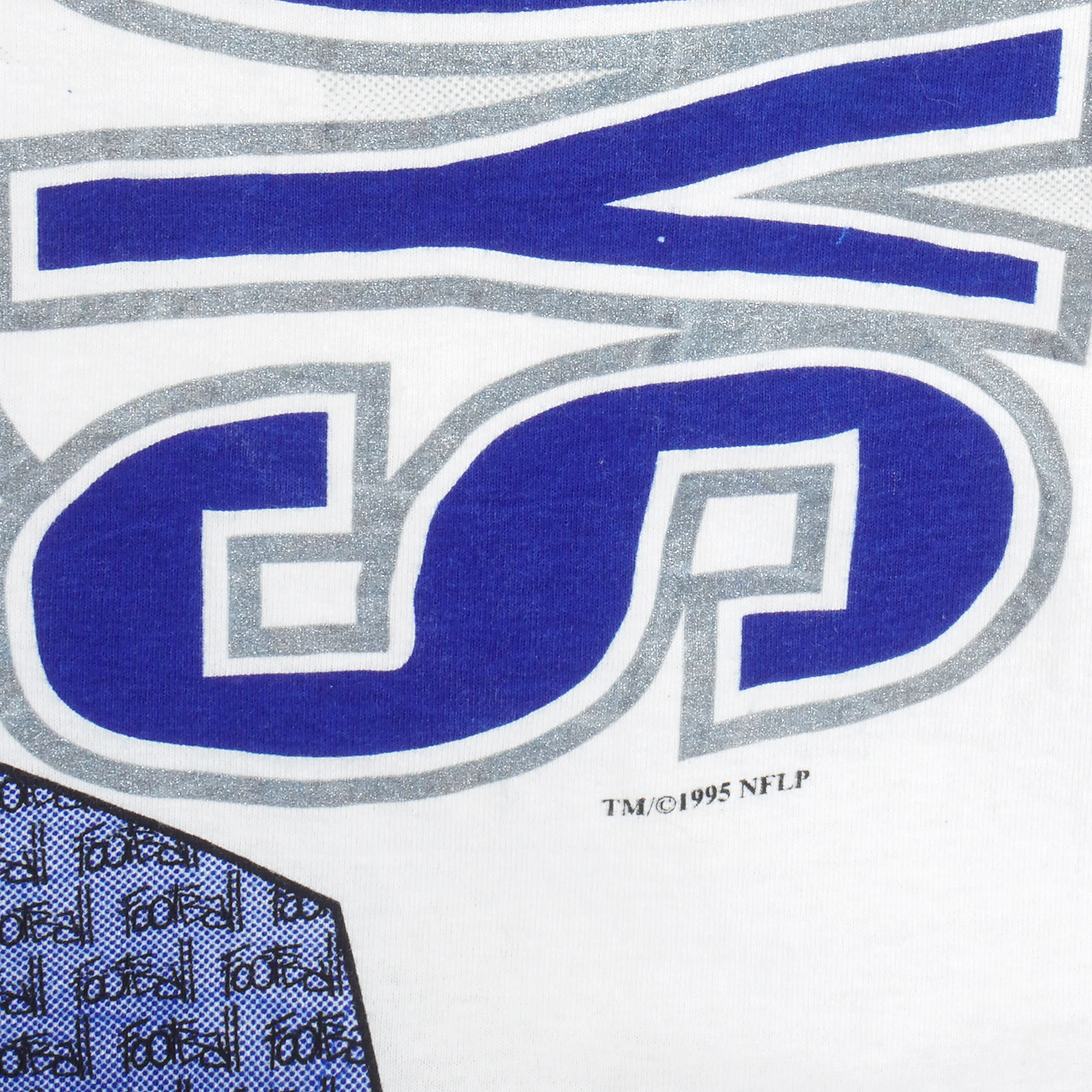 NFL (All Out Fan) - Dallas Cowboys All Over Prints T-Shirt 1995 Large - Image 4